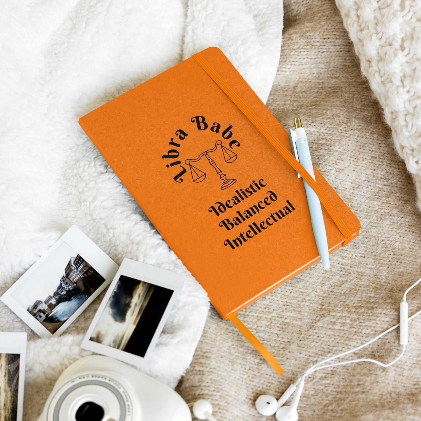 “Libra Babe” Hardcover Bound Notebook