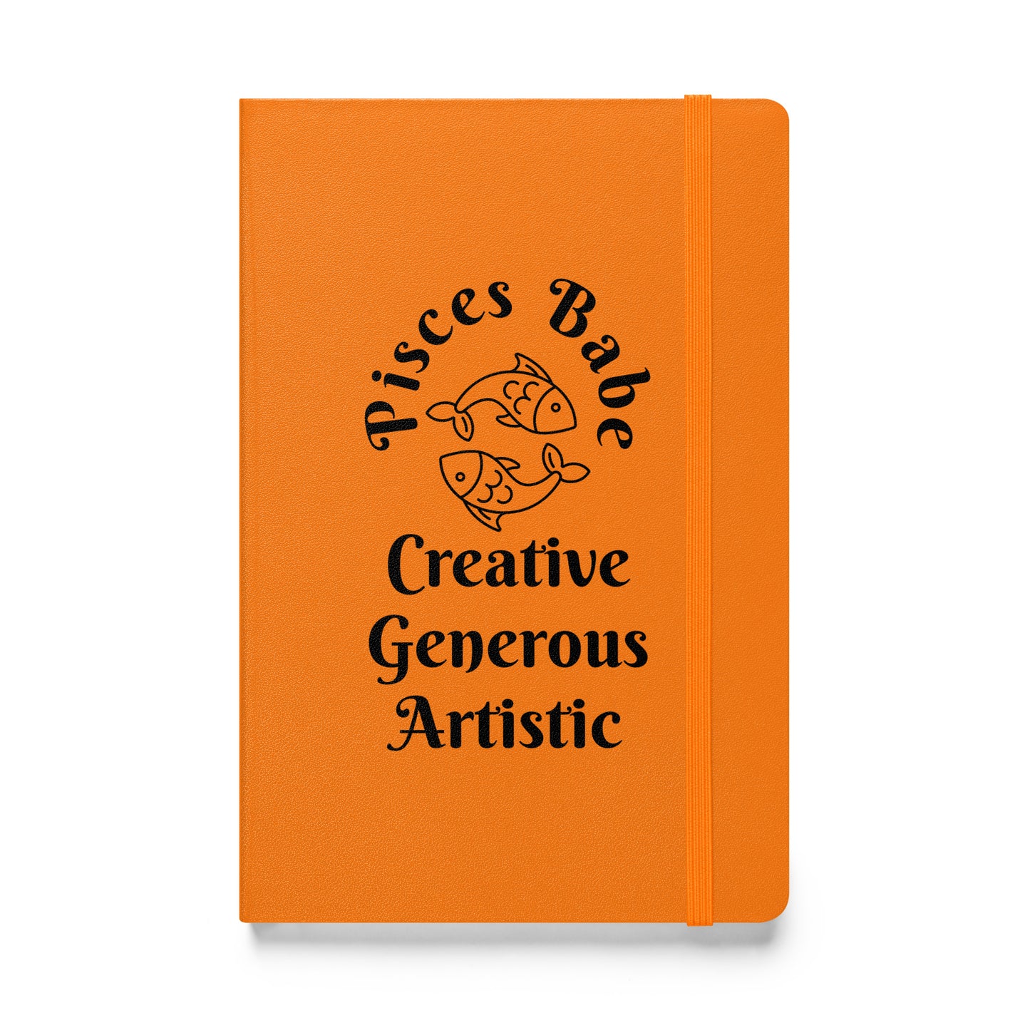 “Pisces Babe” Hardcover Bound Notebook