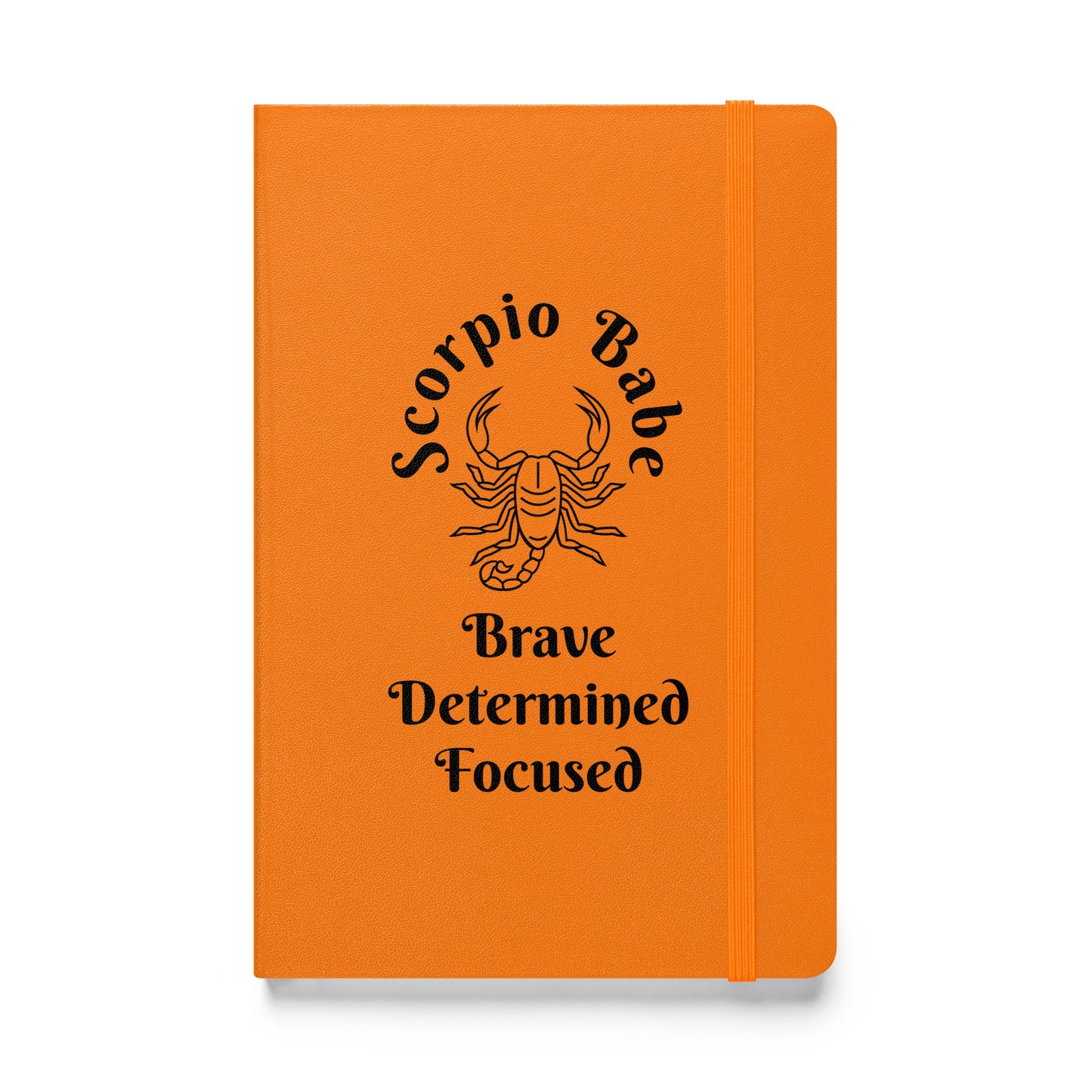 “Scorpio Babe” Hardcover Bound Notebook