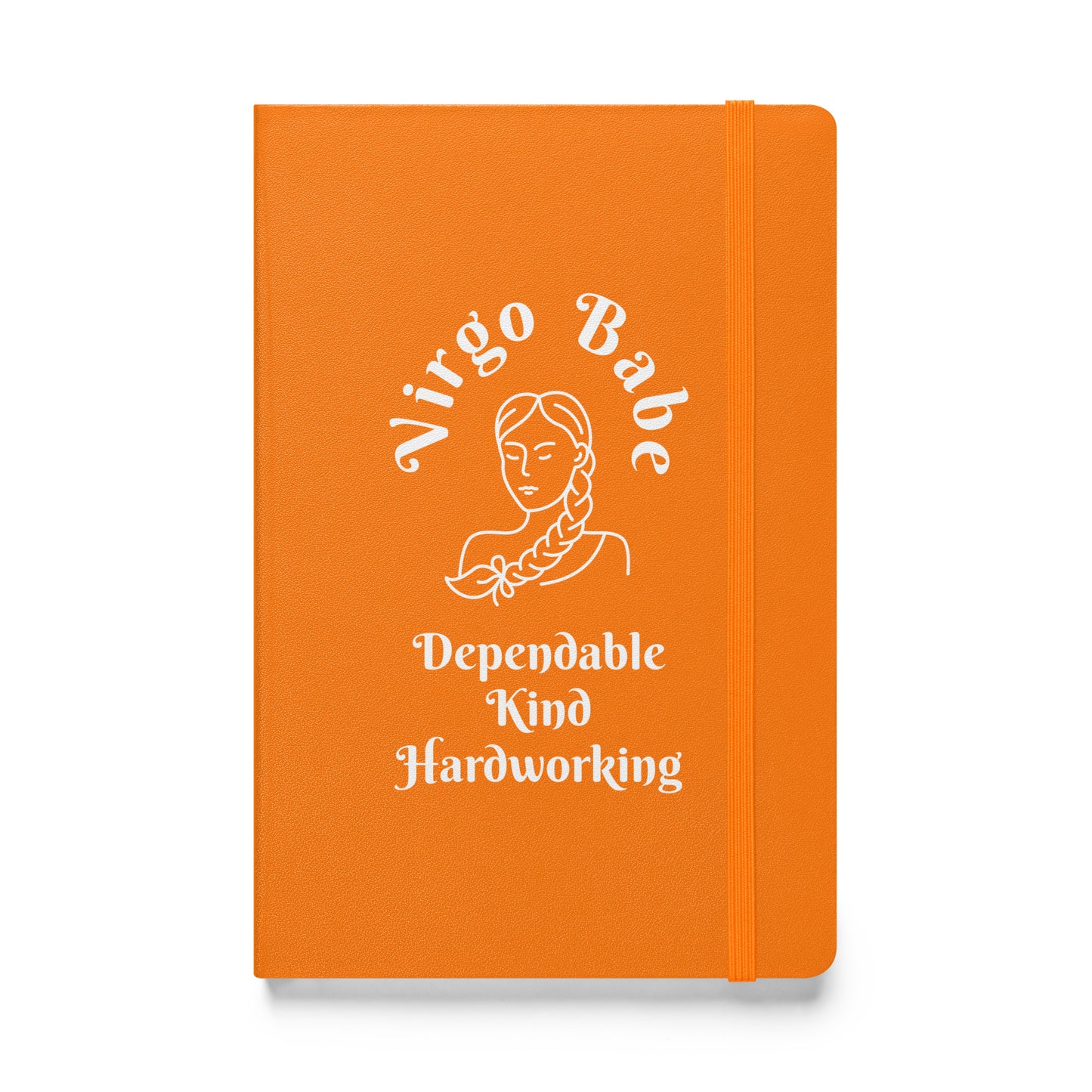 “Virgo Babe” Hardcover Bound Notebook