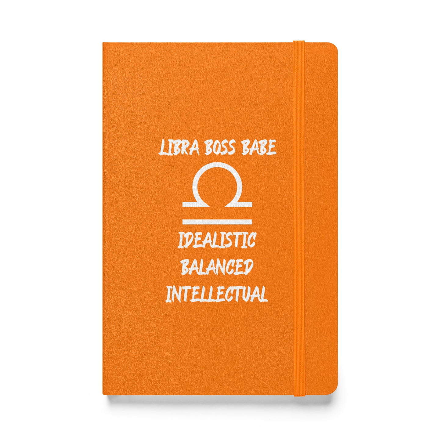 “Libra Boss Babe” Hardcover Bound Notebook