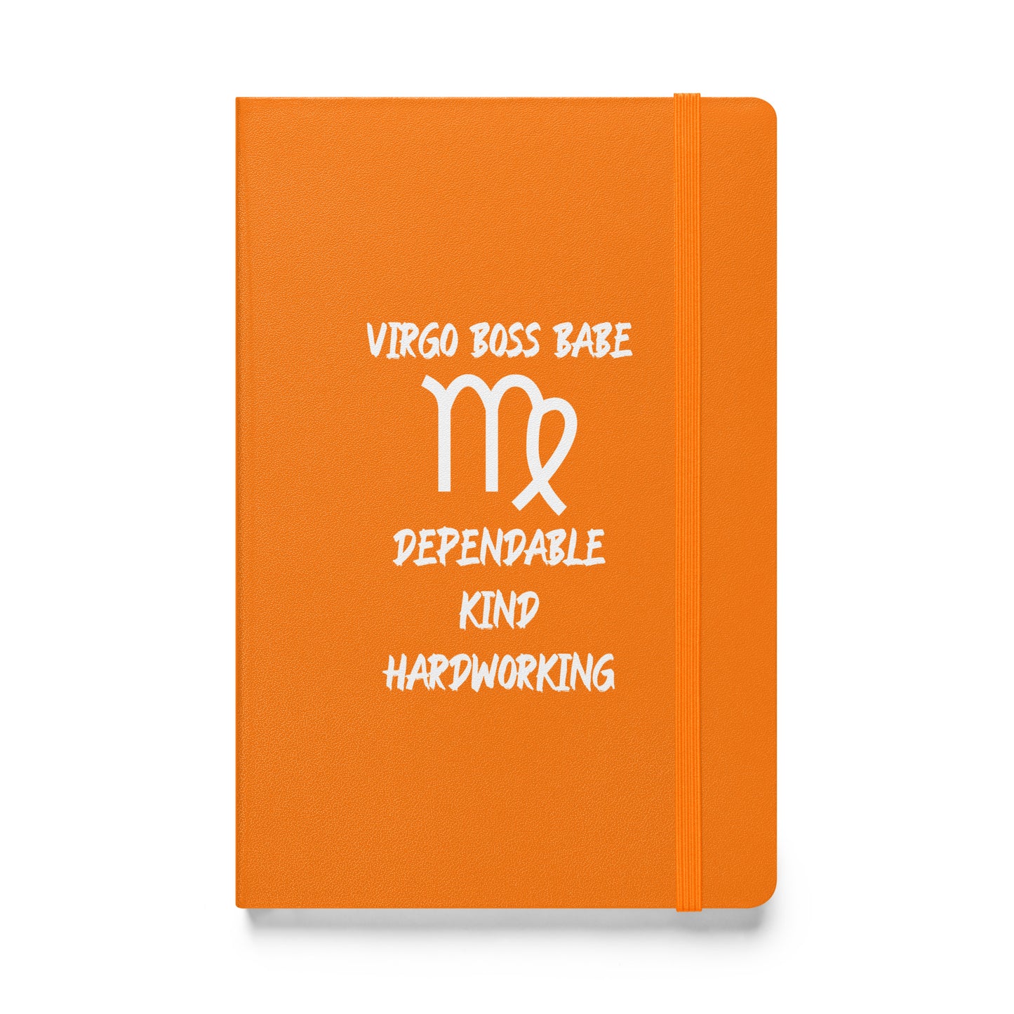 “Virgo Boss Babe” Hardcover Bound Notebook