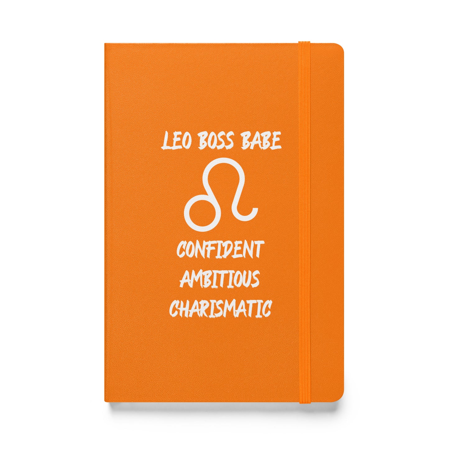 “Leo Boss Babe” Hardcover Bound Notebook