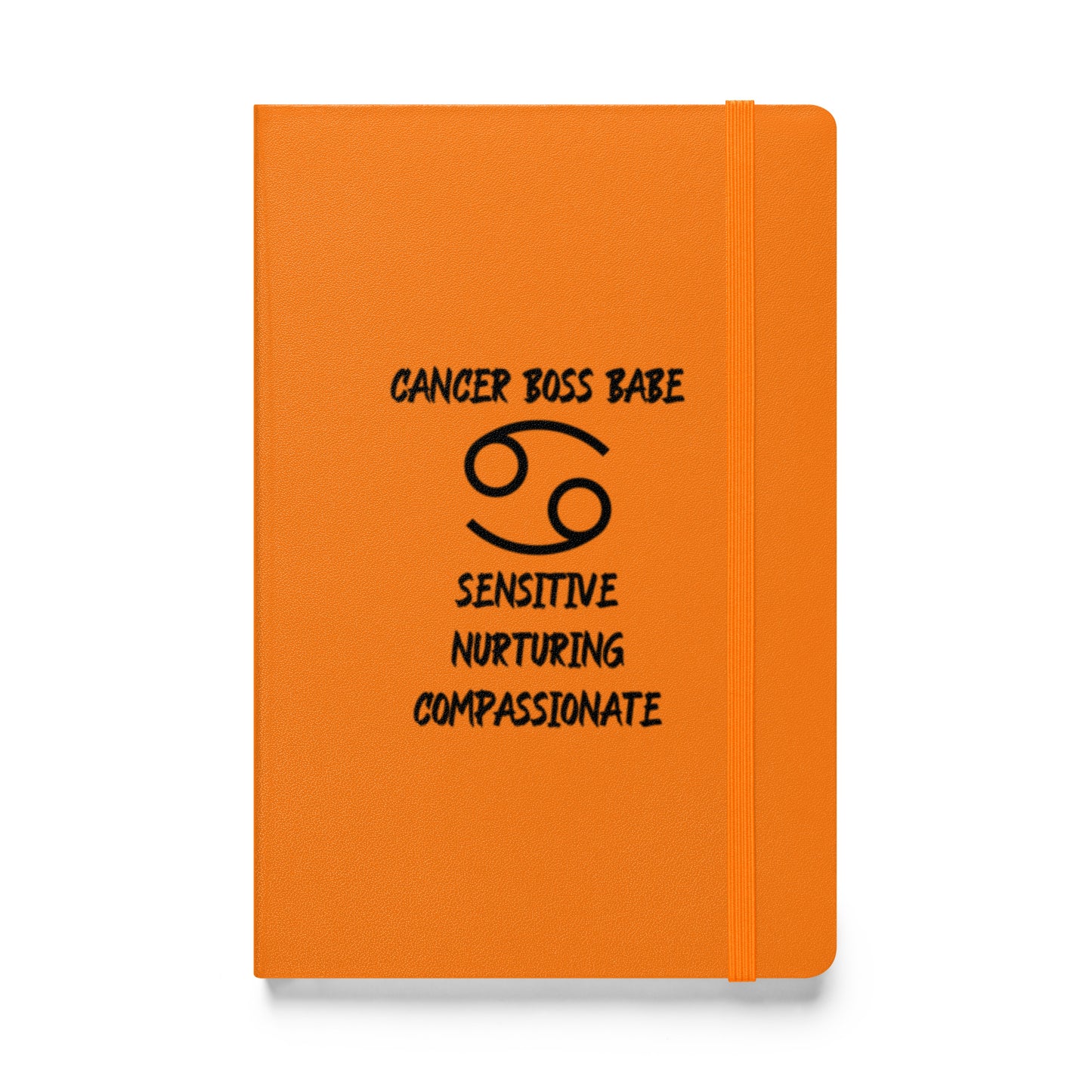 “Cancer Boss Babe” Hardcover Bound Notebook
