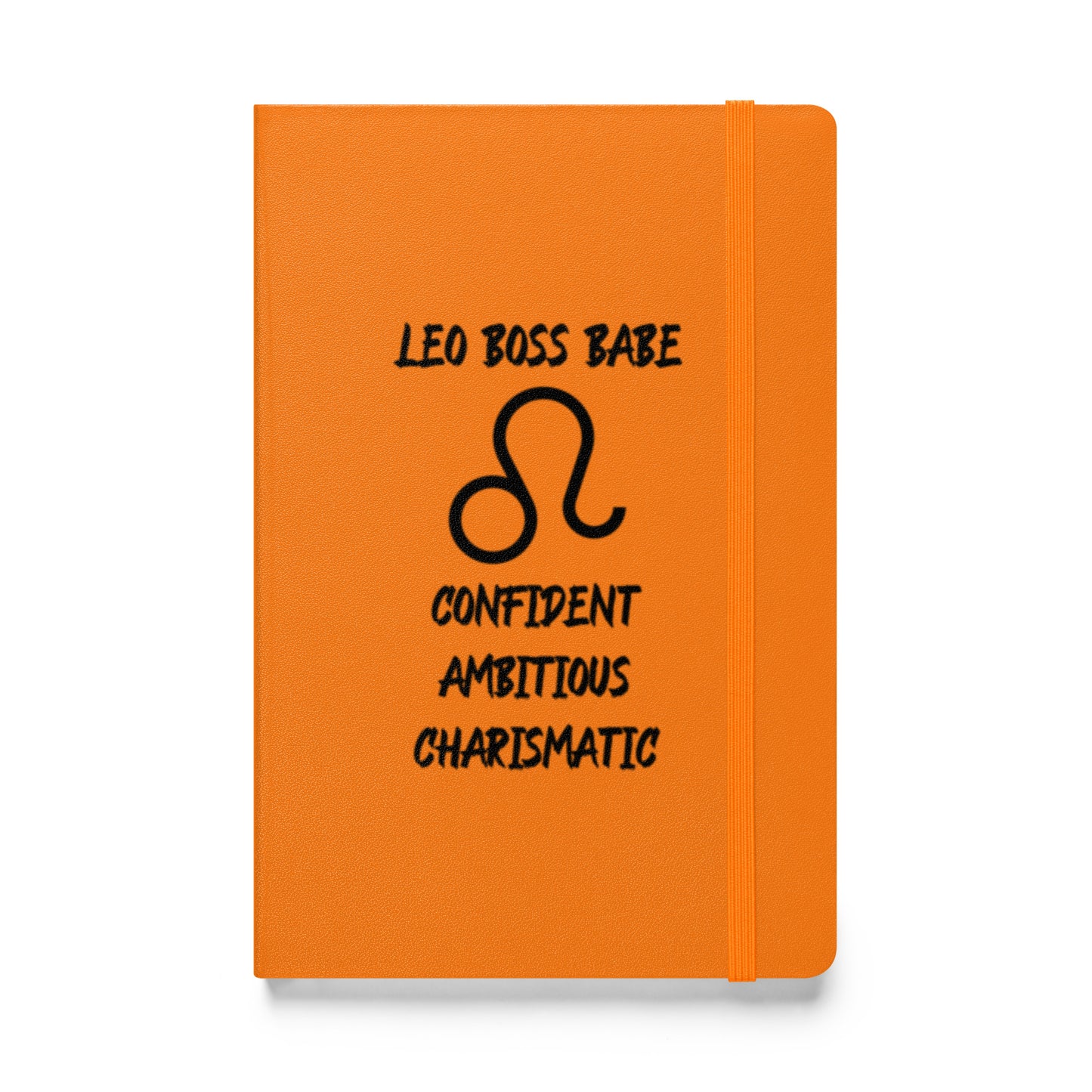 “Leo Boss Babe” Hardcover Bound Notebook