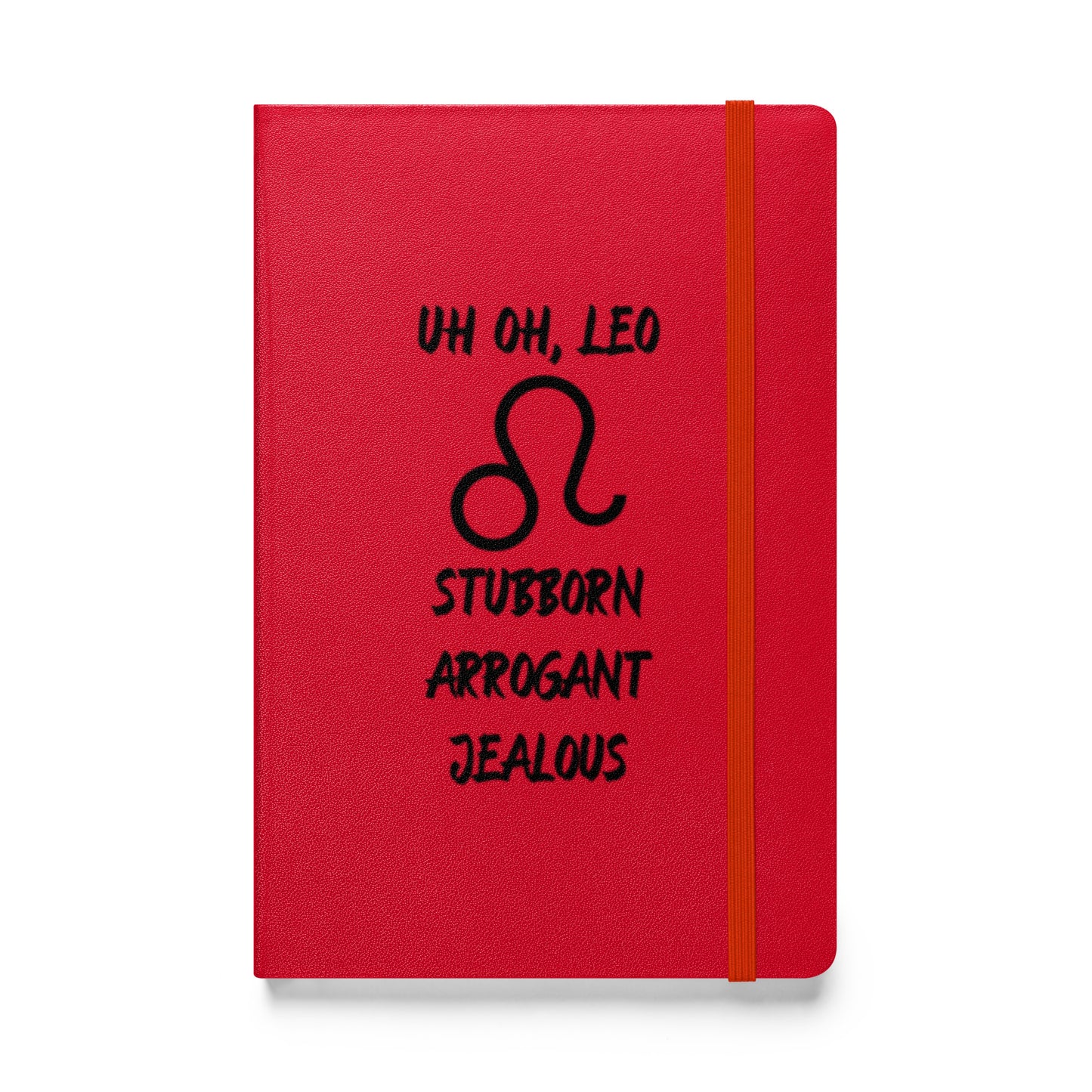 “Uh Oh, Leo” Hardcover Bound Notebook
