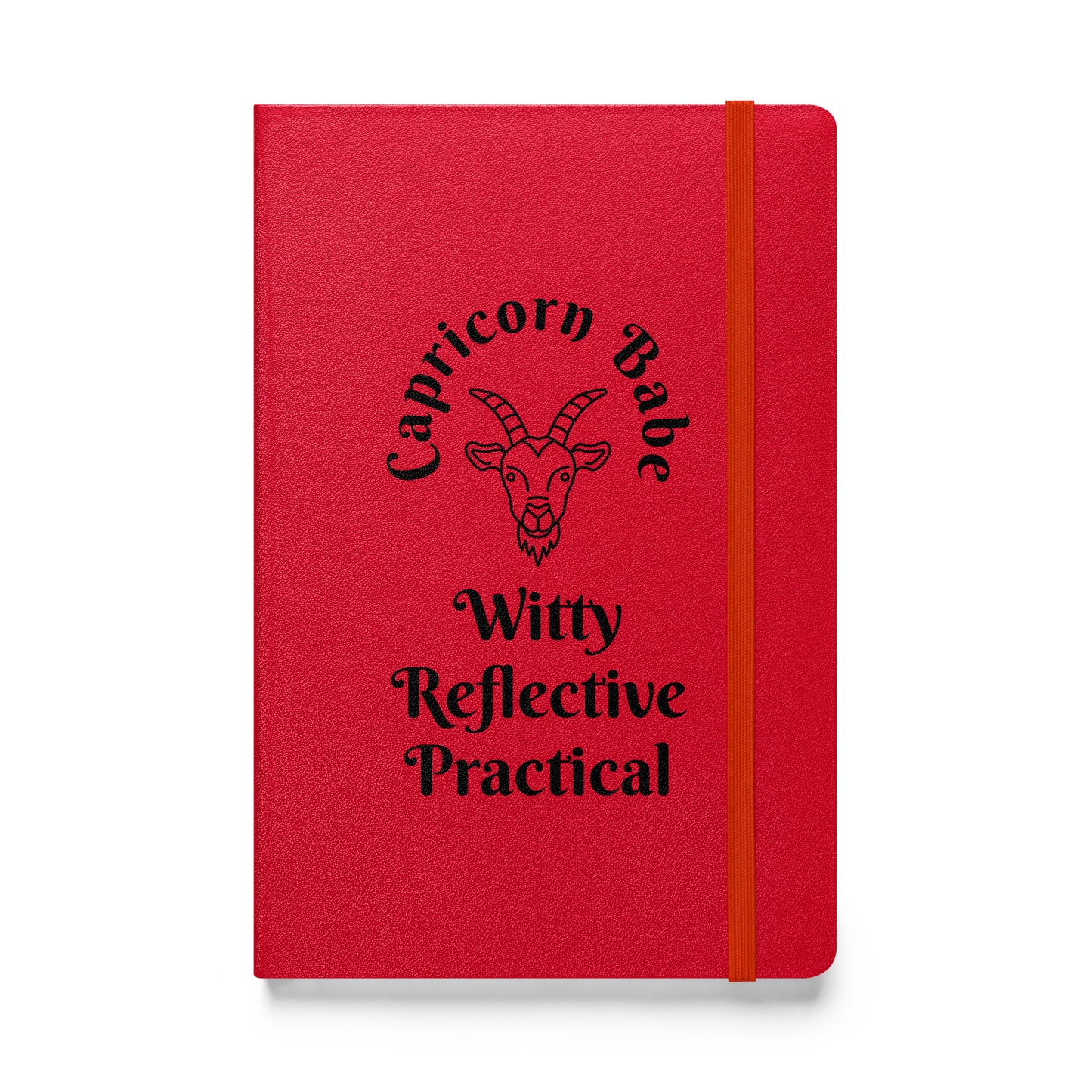 “Capricorn Babe” Hardcover Bound Notebook