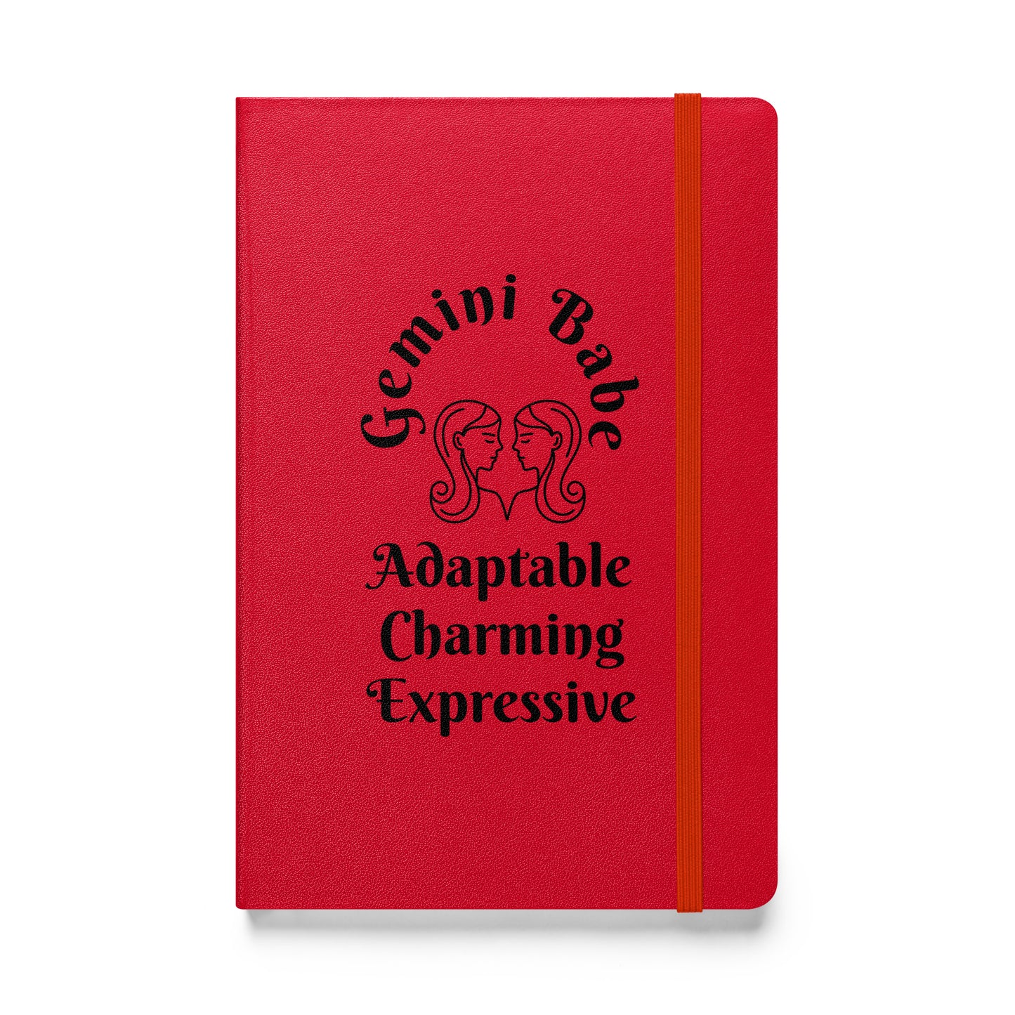“Gemini Babe” Hardcover Bound Notebook