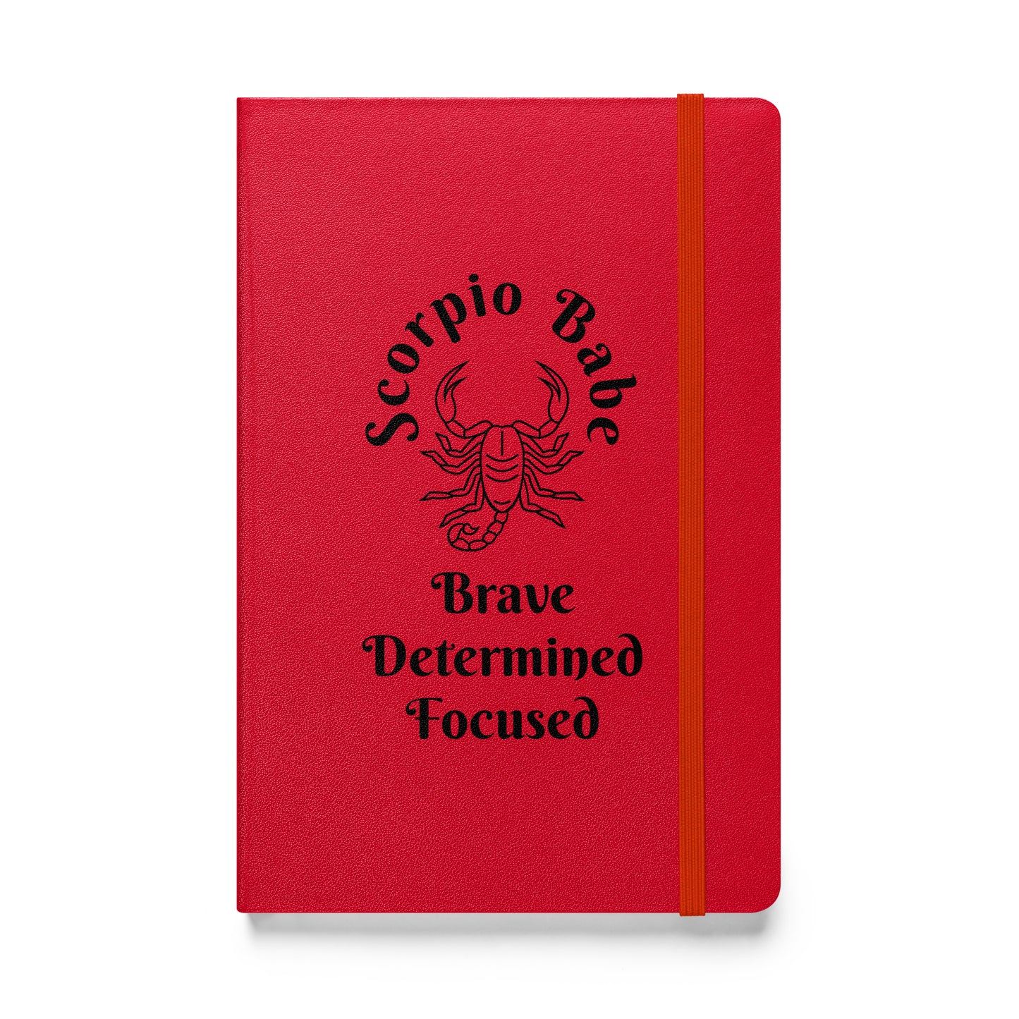 “Scorpio Babe” Hardcover Bound Notebook