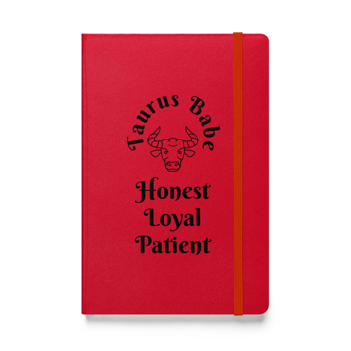 “Taurus Babe” Hardcover Bound Notebook