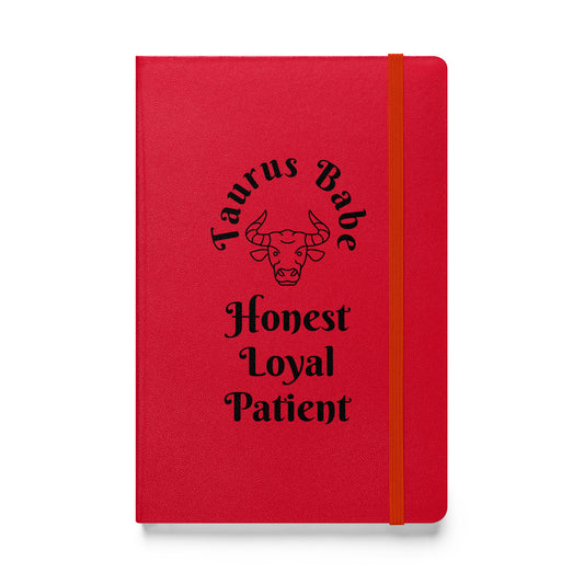 “Taurus Babe” Hardcover Bound Notebook
