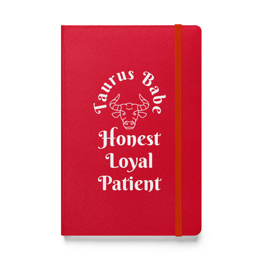 “Taurus Babe” Hardcover Bound Notebook