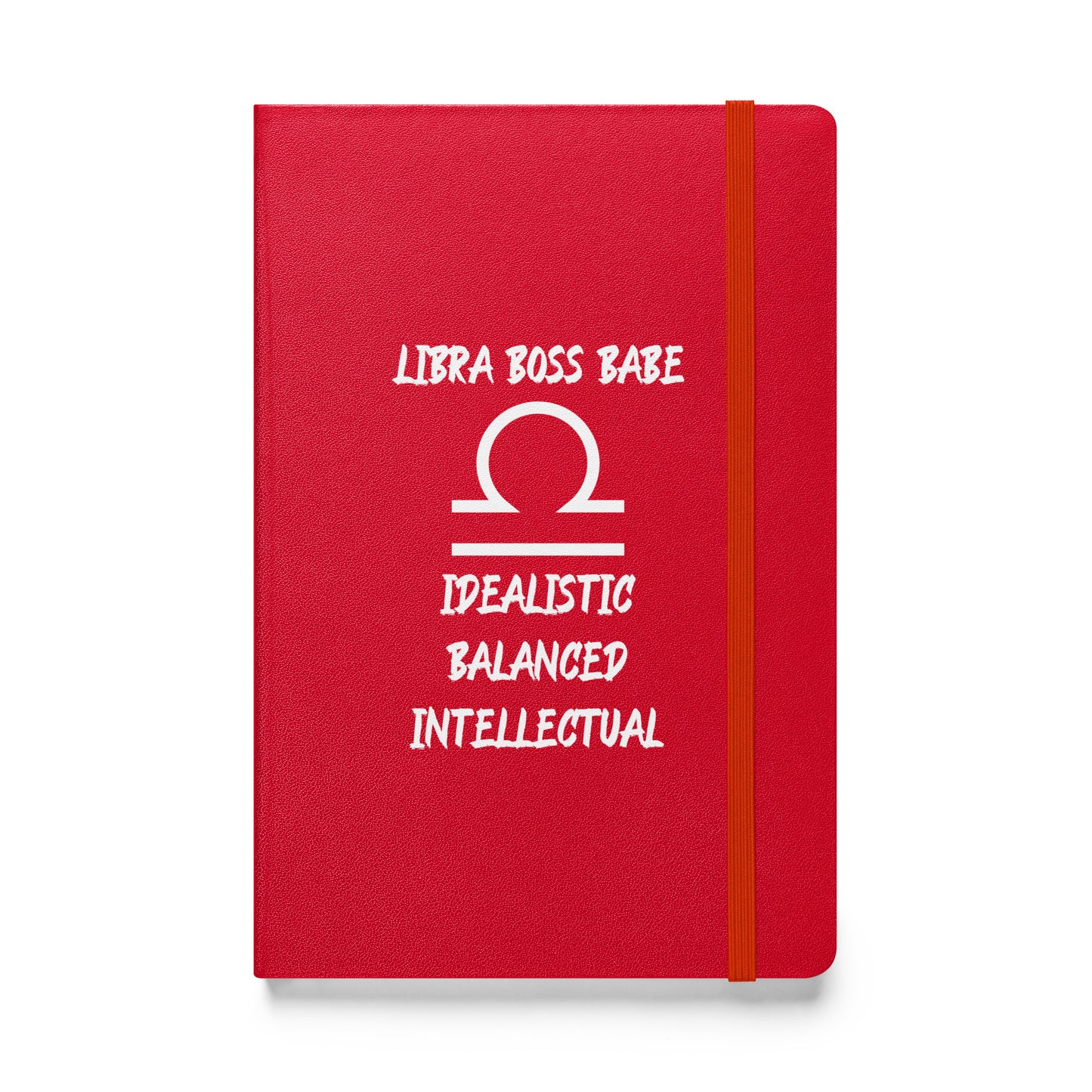 “Libra Boss Babe” Hardcover Bound Notebook