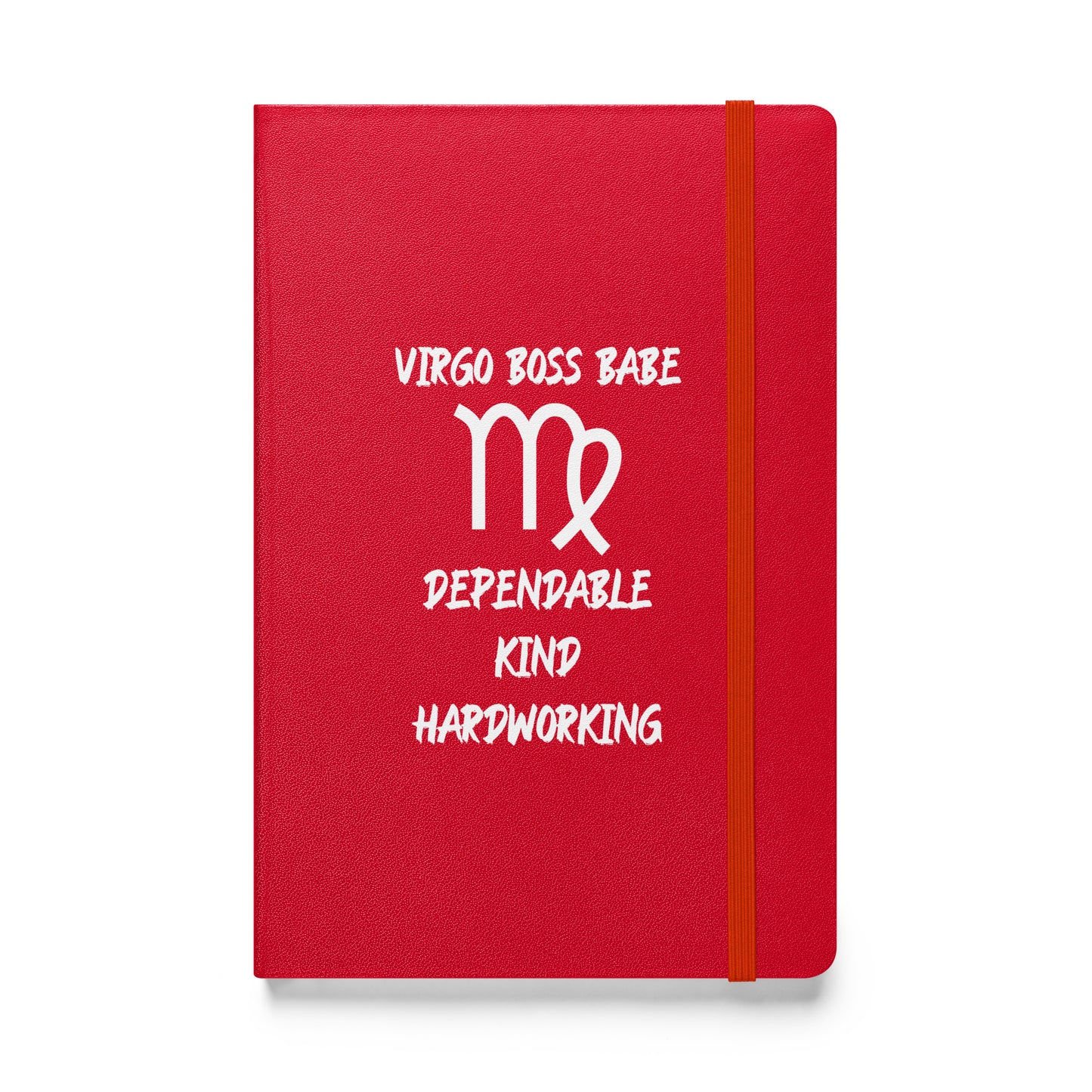 “Virgo Boss Babe” Hardcover Bound Notebook