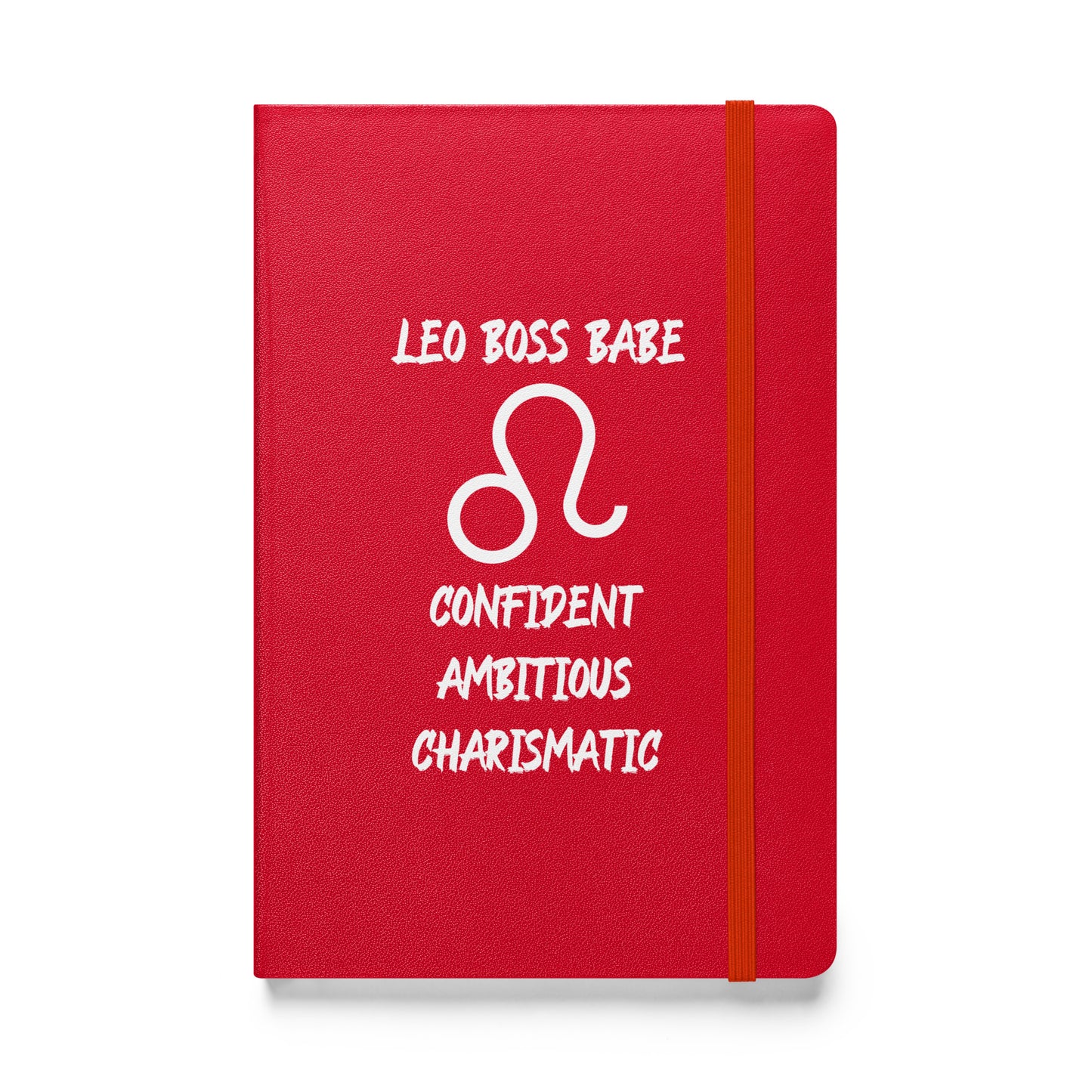 “Leo Boss Babe” Hardcover Bound Notebook