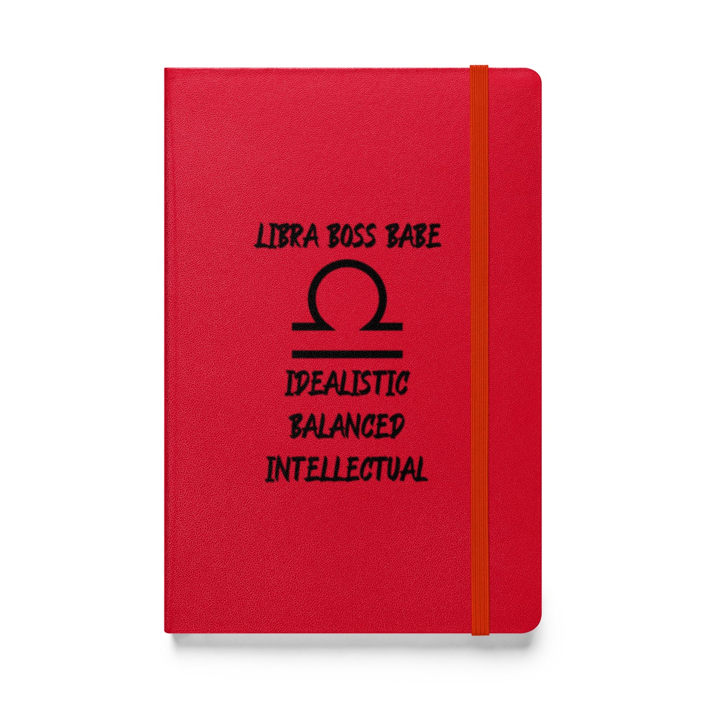 “Libra Boss Babe” Hardcover Bound Notebook