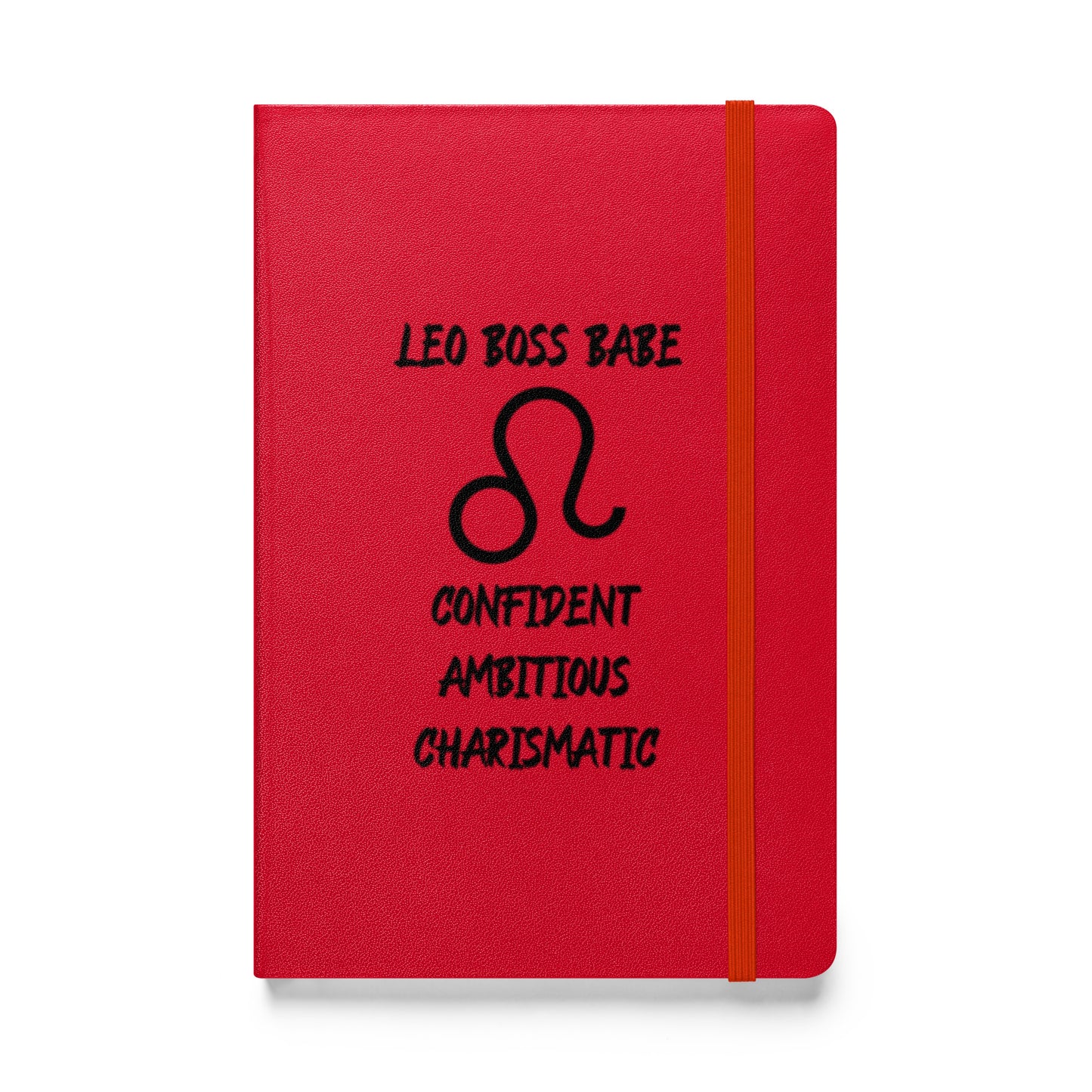 “Leo Boss Babe” Hardcover Bound Notebook