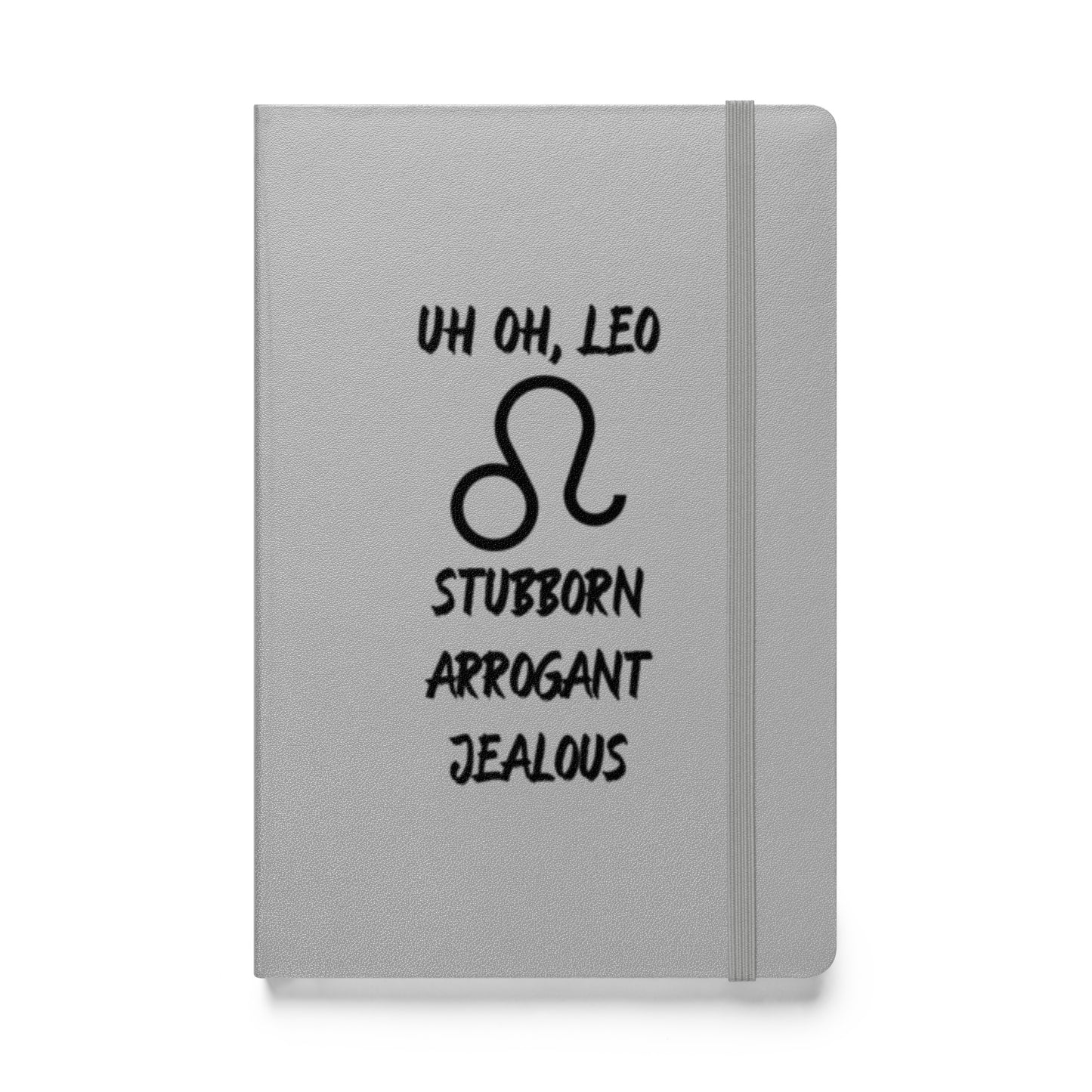 “Uh Oh, Leo” Hardcover Bound Notebook