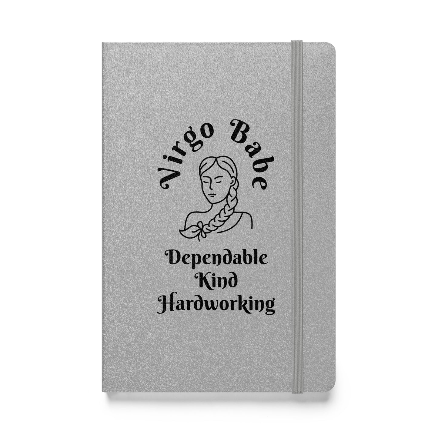 “Virgo Babe” Hardcover Bound Notebook