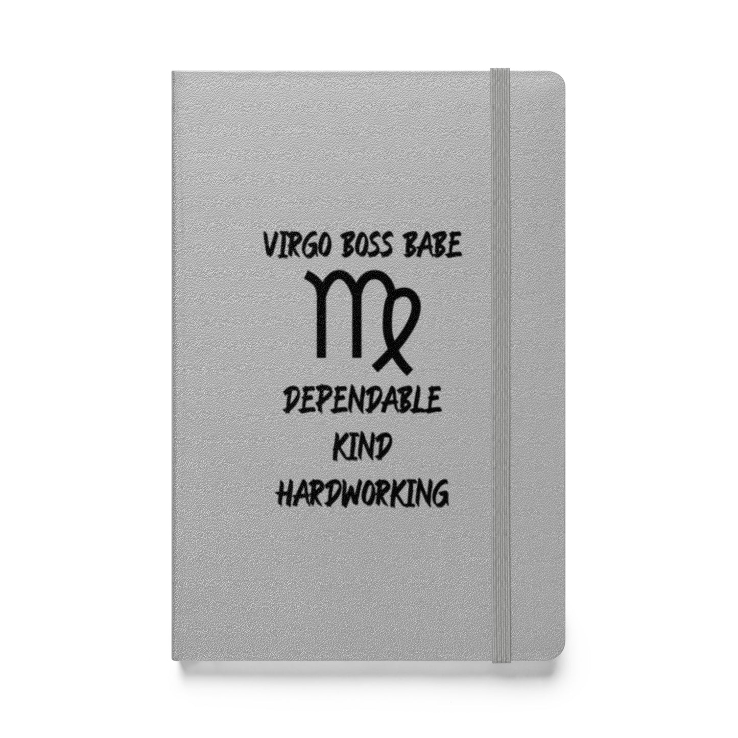 “Virgo Boss Babe” Hardcover Bound Notebook