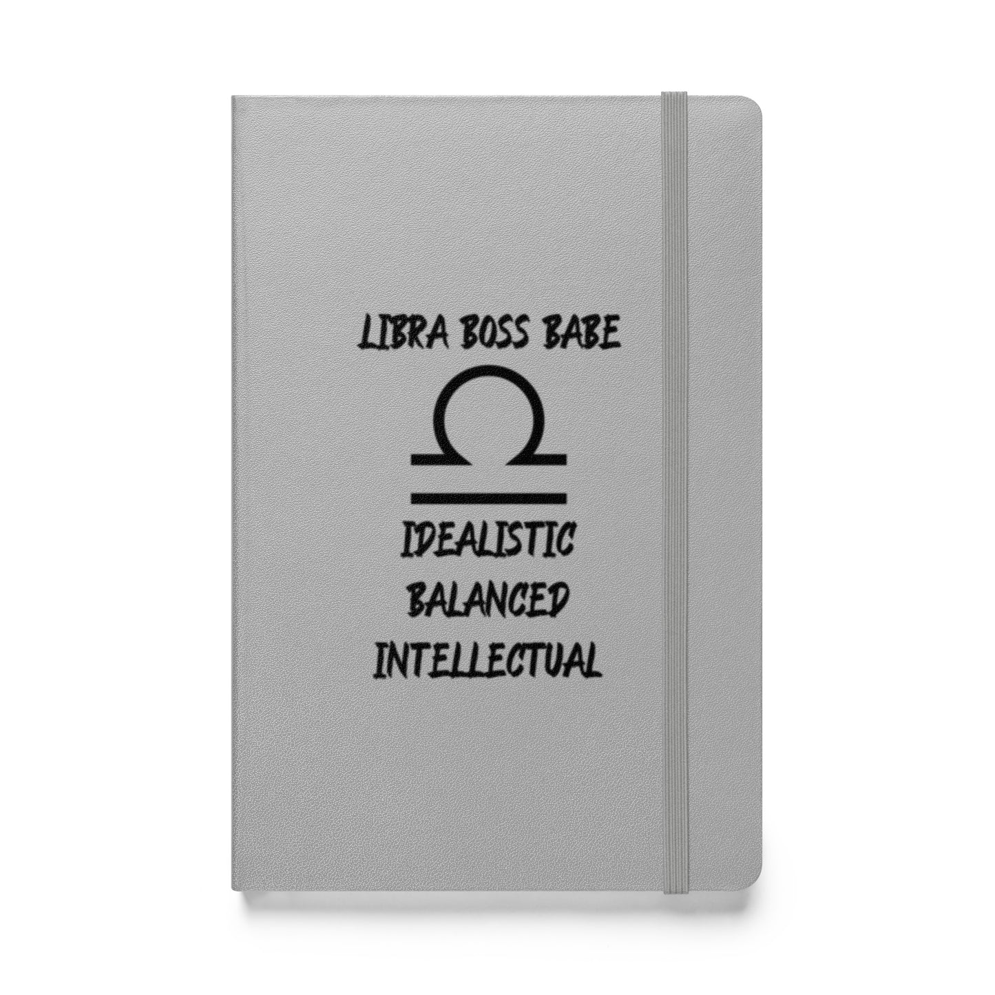 “Libra Boss Babe” Hardcover Bound Notebook