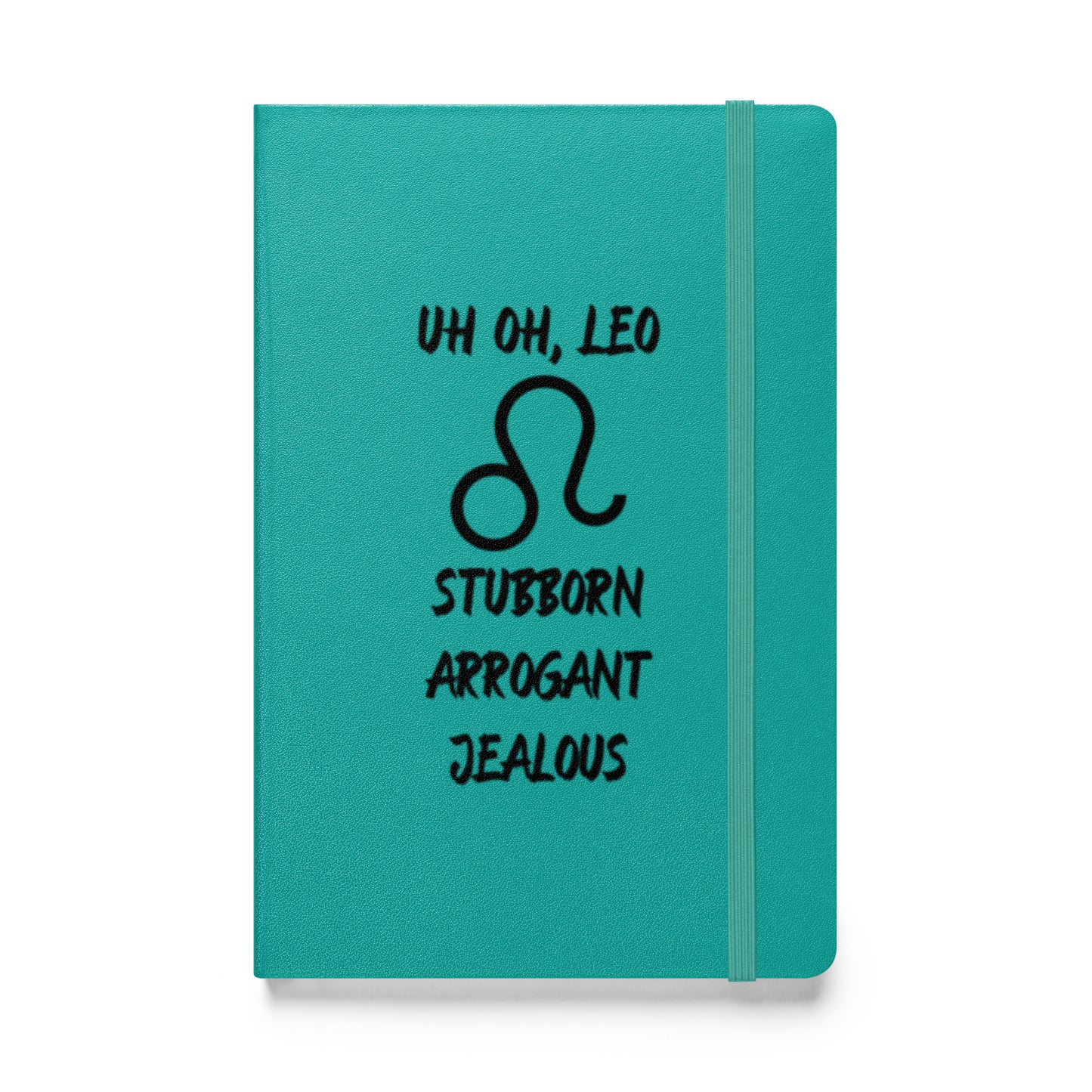 “Uh Oh, Leo” Hardcover Bound Notebook