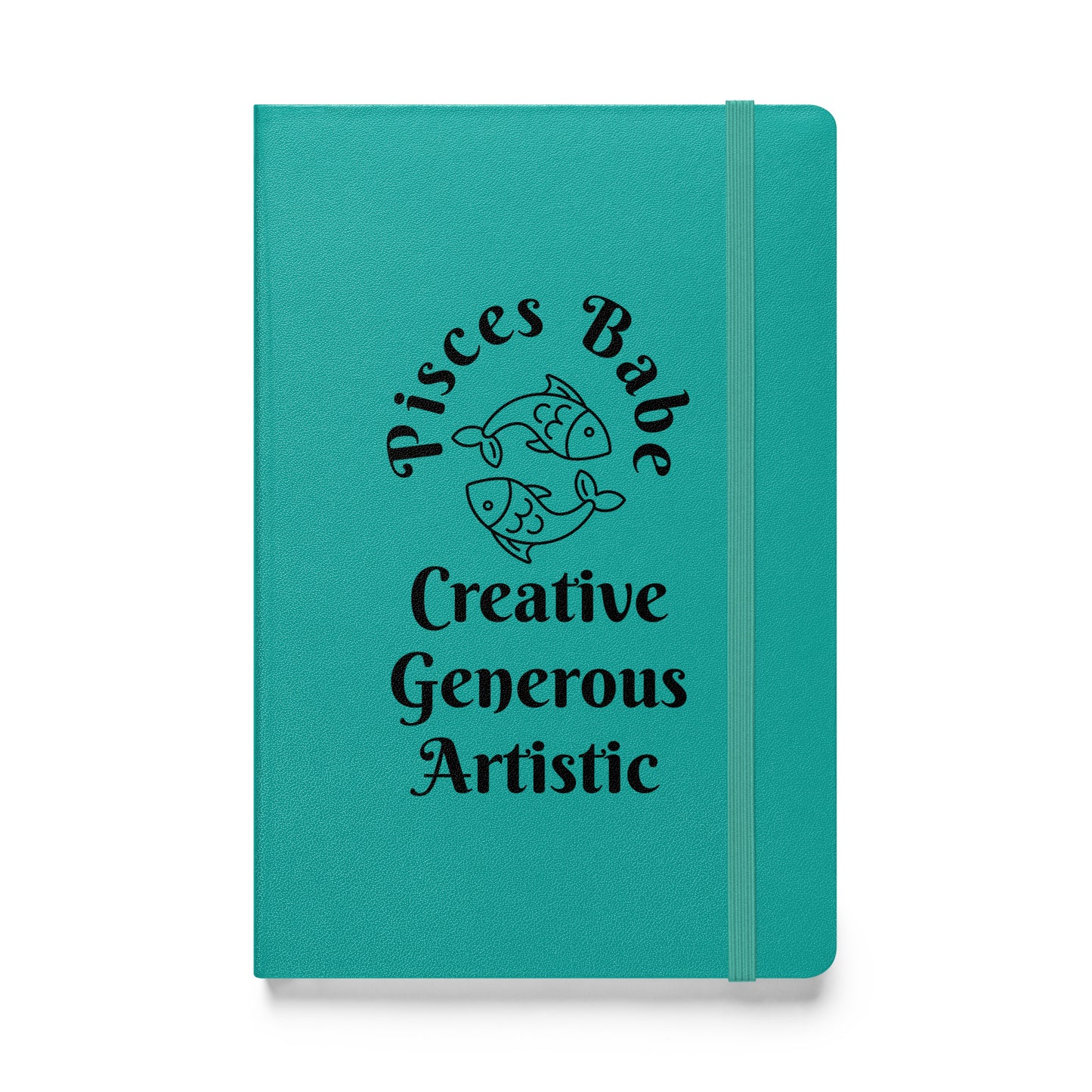 “Pisces Babe” Hardcover Bound Notebook