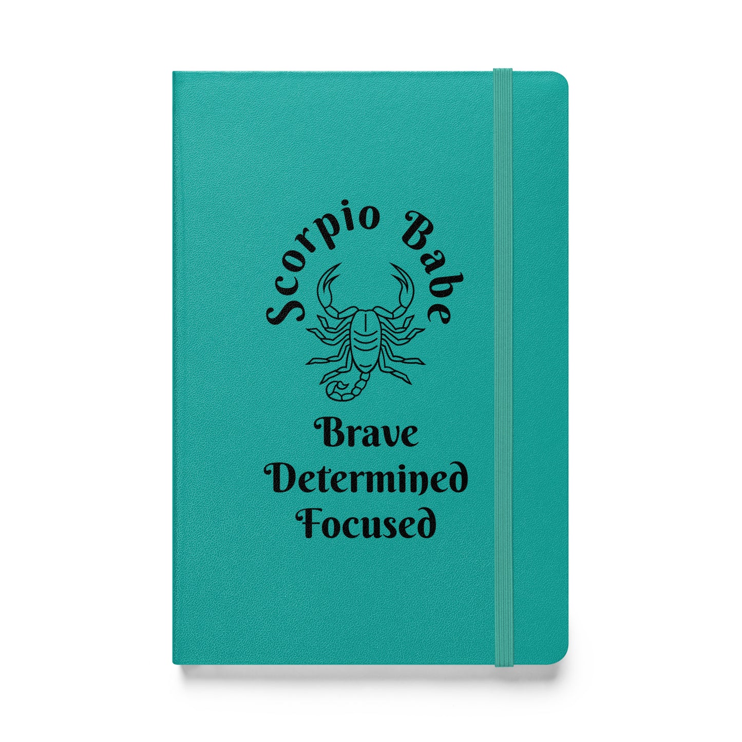 “Scorpio Babe” Hardcover Bound Notebook