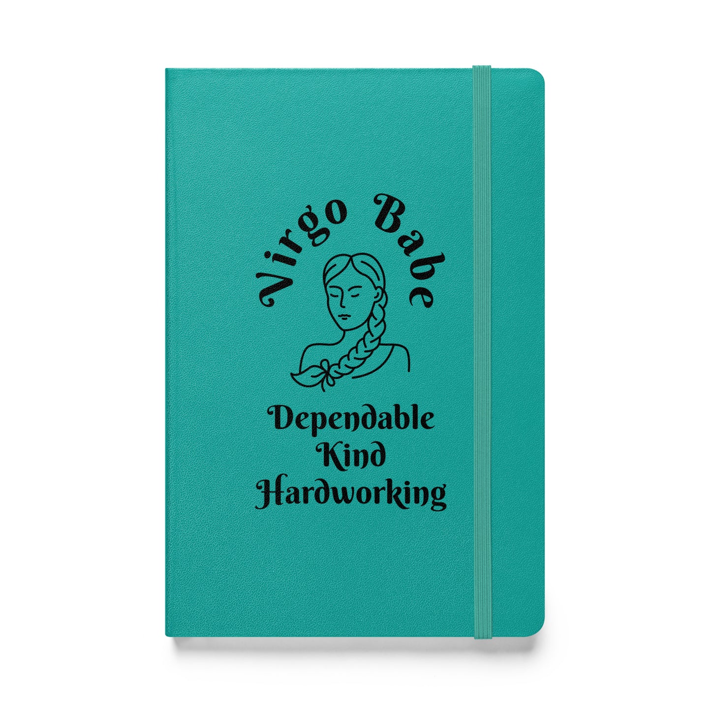 “Virgo Babe” Hardcover Bound Notebook