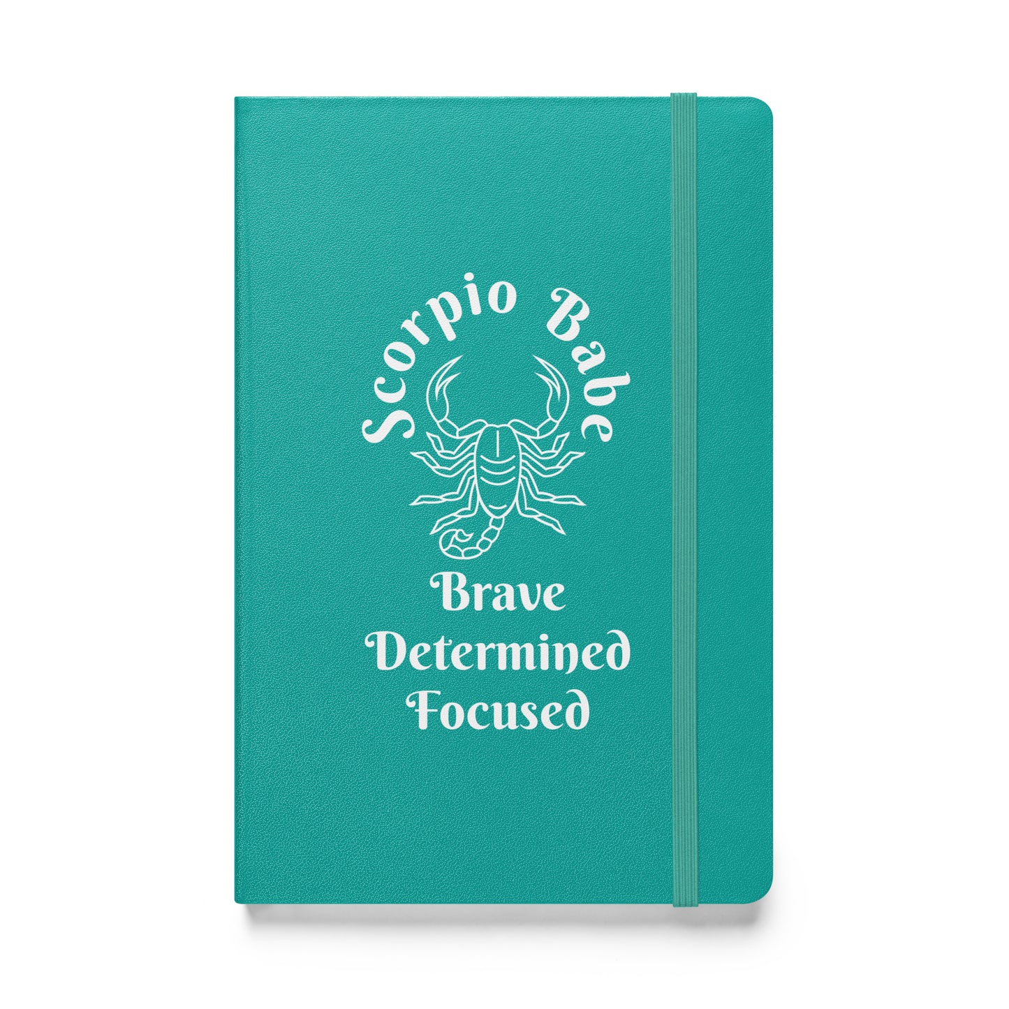 “Scorpio Babe” Hardcover Bound Notebook