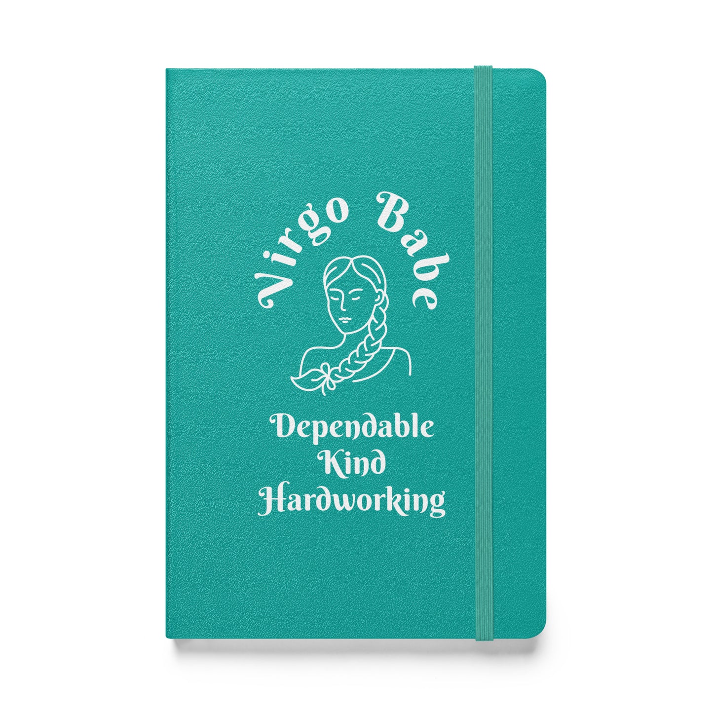 “Virgo Babe” Hardcover Bound Notebook