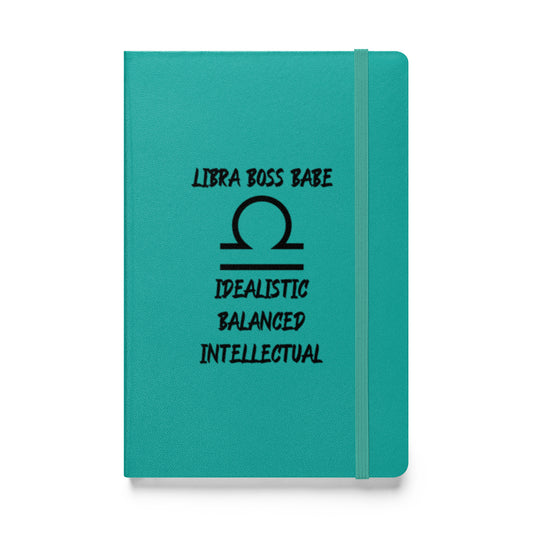 “Libra Boss Babe” Hardcover Bound Notebook