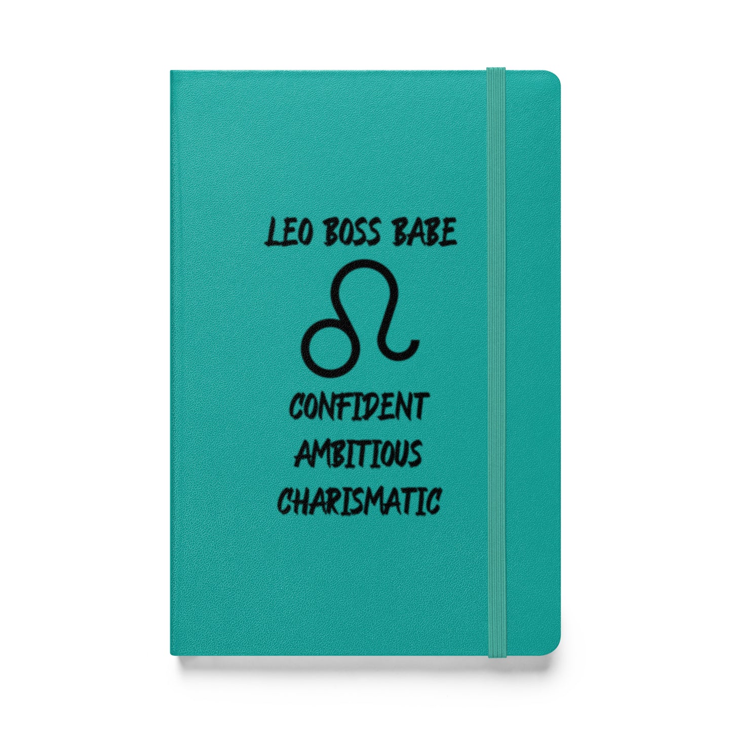 “Leo Boss Babe” Hardcover Bound Notebook