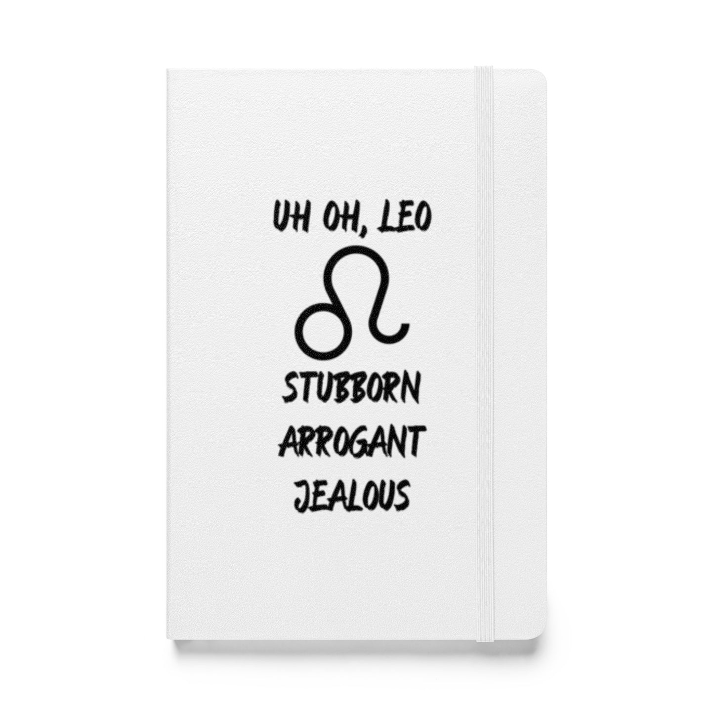 “Uh Oh, Leo” Hardcover Bound Notebook
