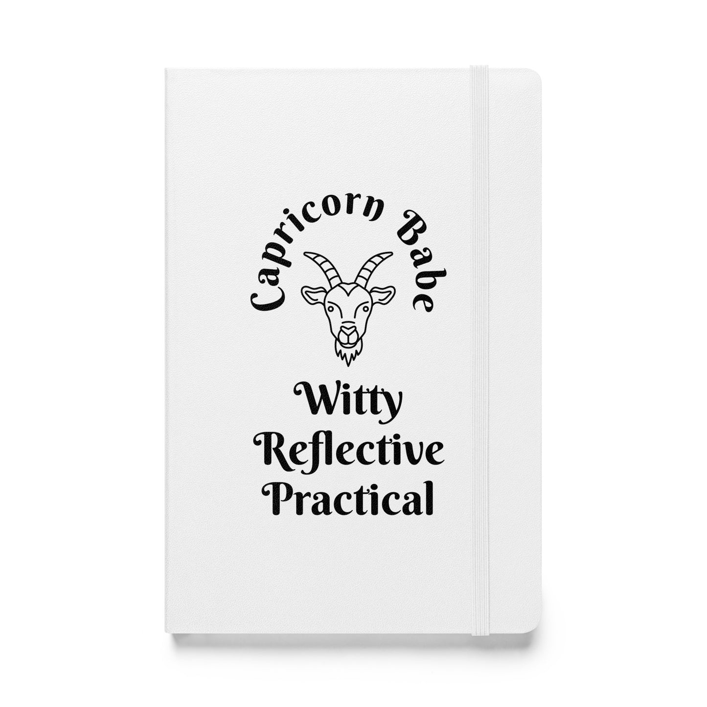 “Capricorn Babe” Hardcover Bound Notebook
