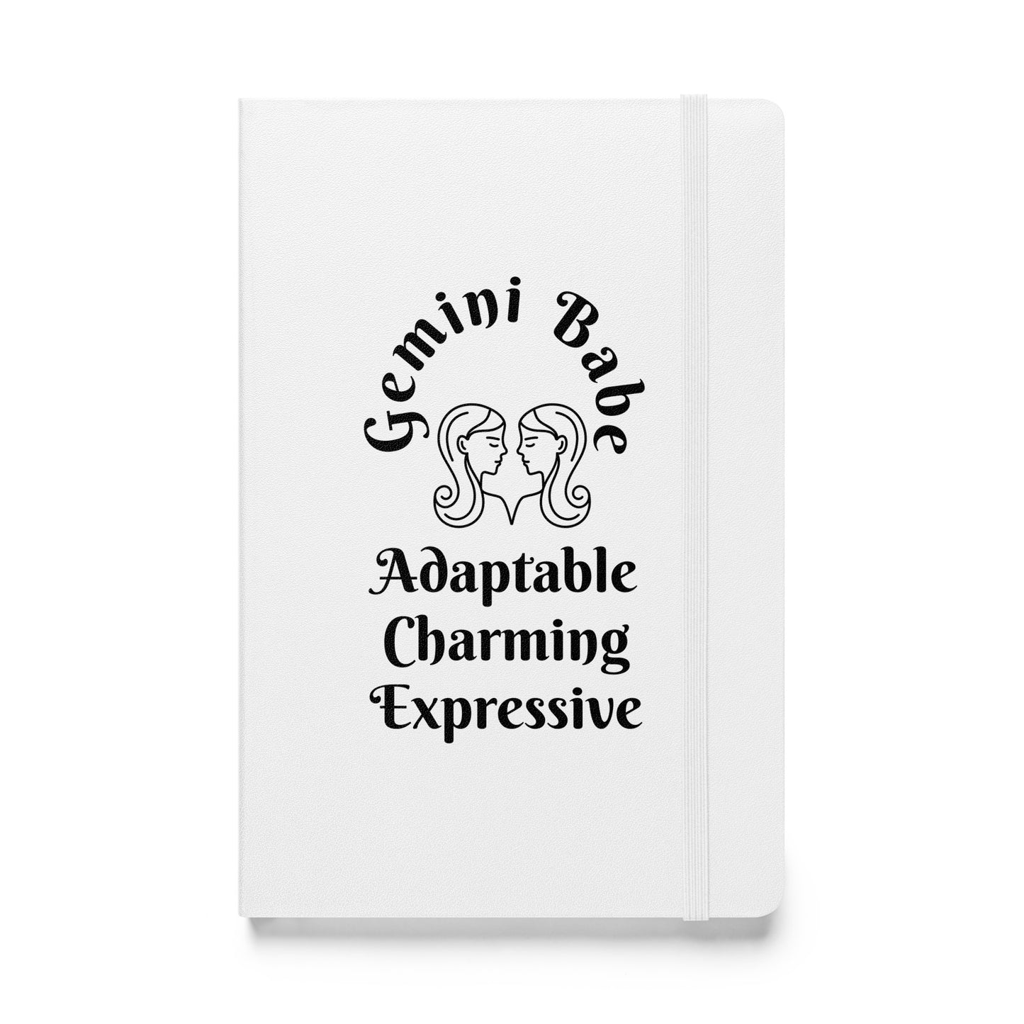 “Gemini Babe” Hardcover Bound Notebook