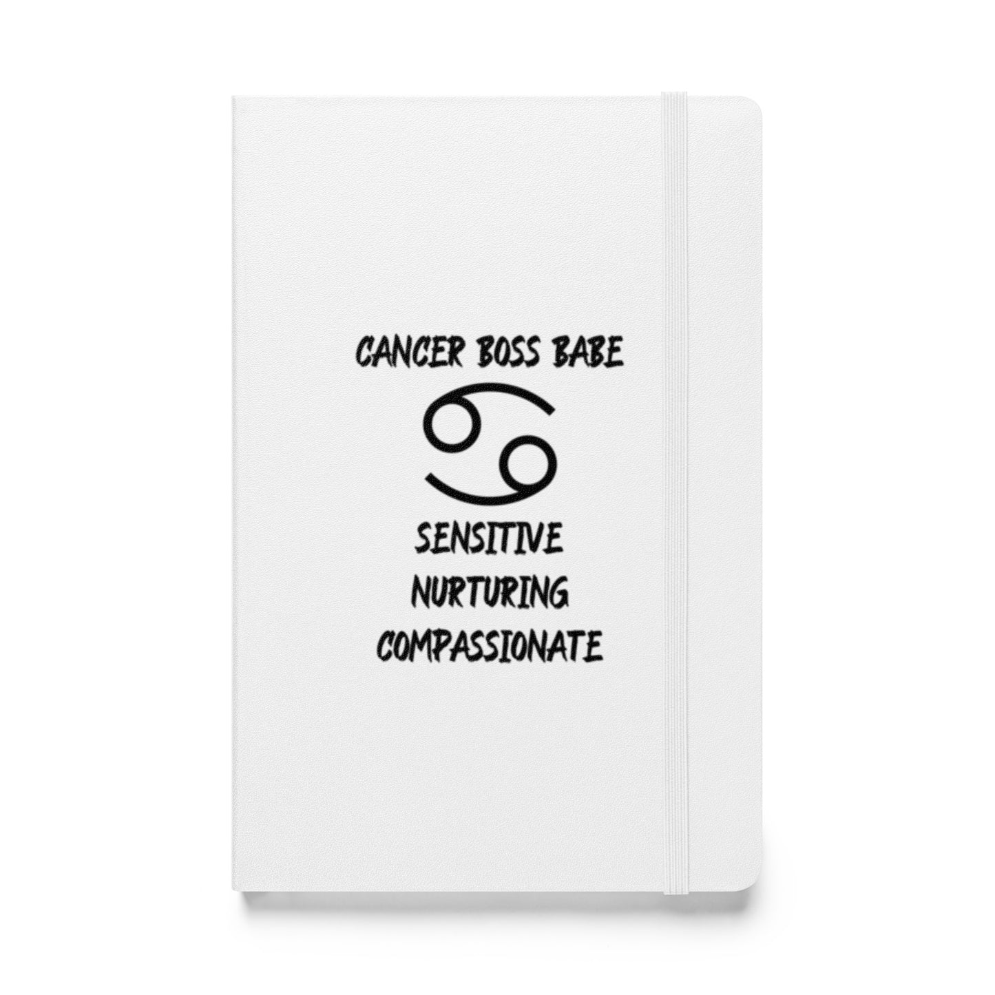 “Cancer Boss Babe” Hardcover Bound Notebook