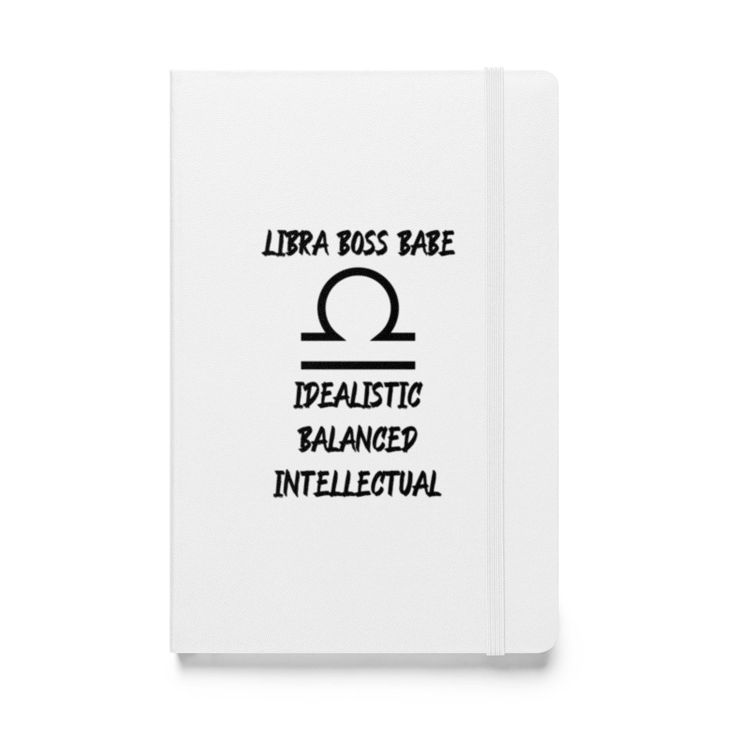 “Libra Boss Babe” Hardcover Bound Notebook