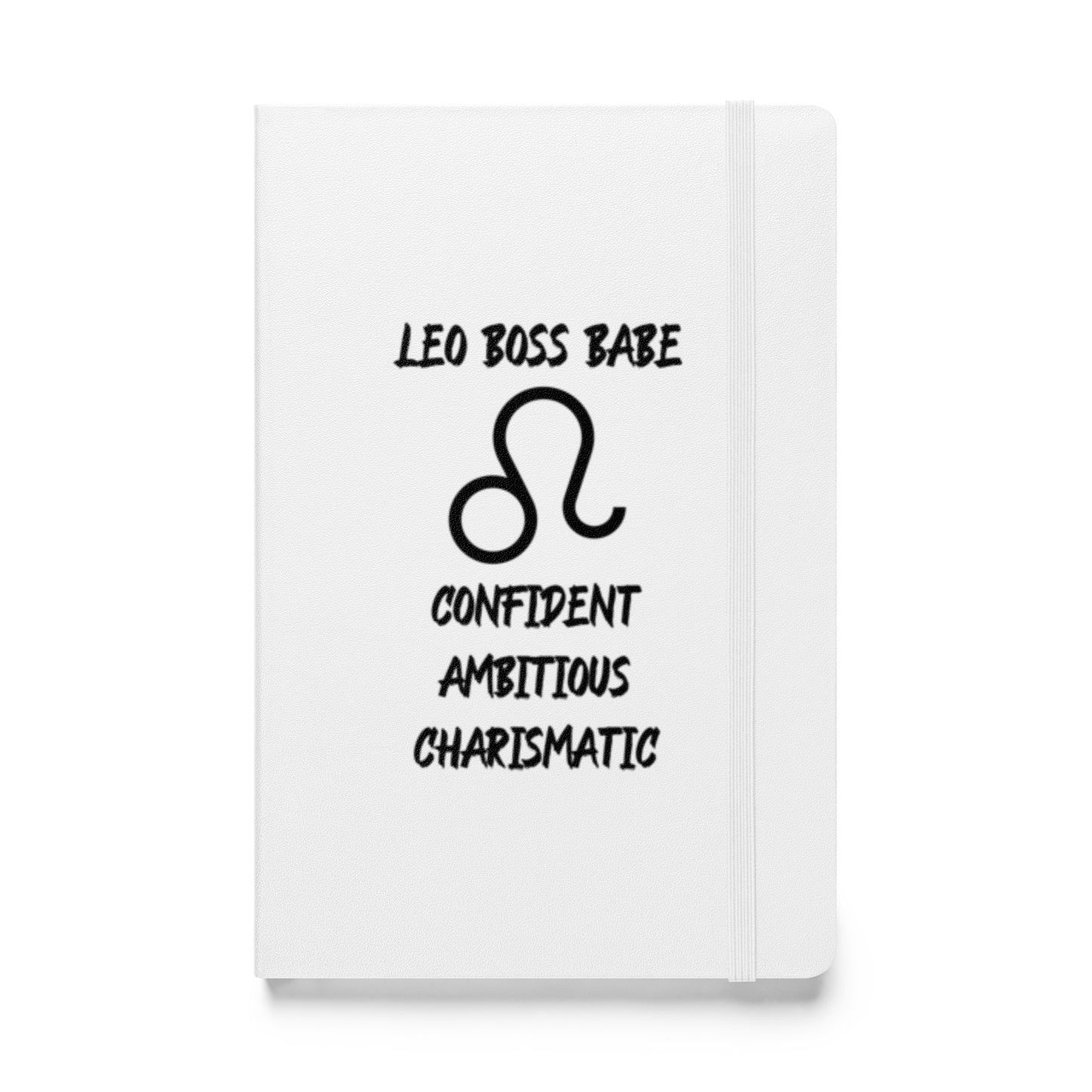 “Leo Boss Babe” Hardcover Bound Notebook
