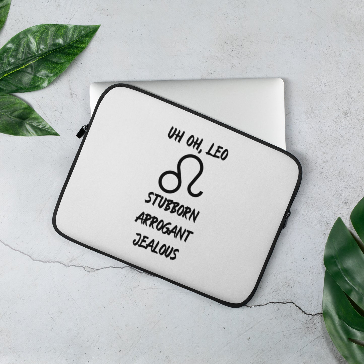 “Uh Oh, Leo” Laptop Sleeve