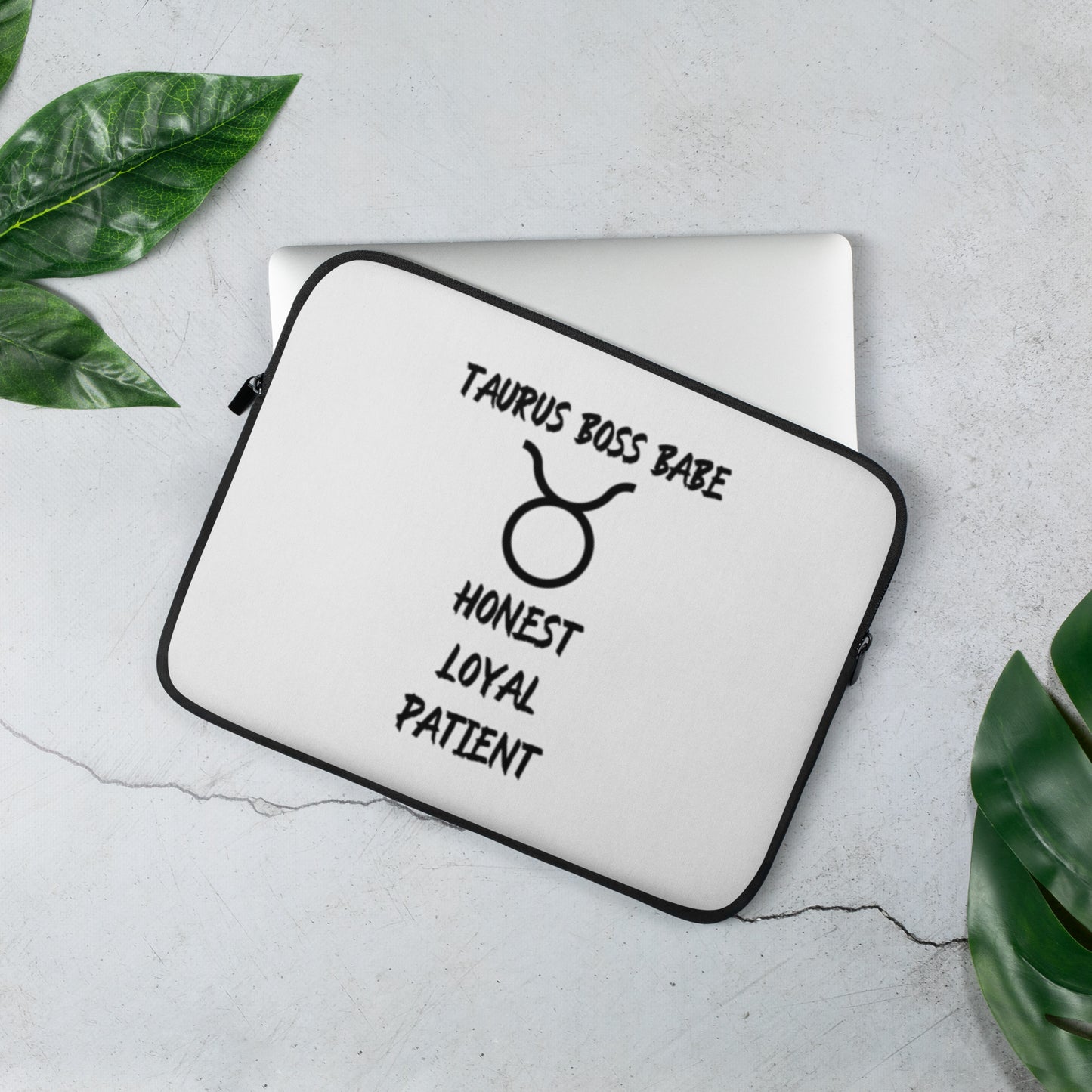“Taurus Boss Babe” Laptop Sleeve