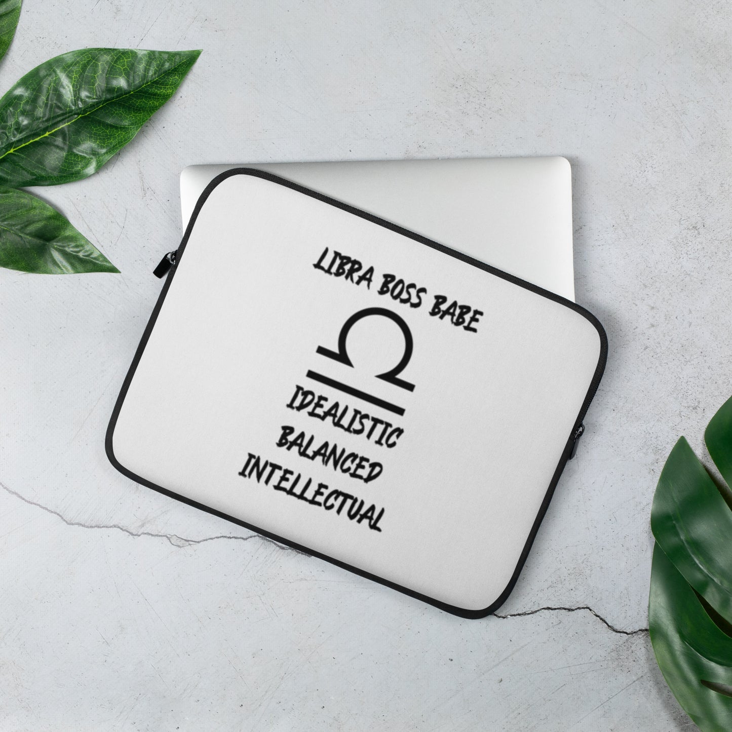 “Libra Boss Babe” Laptop Sleeve