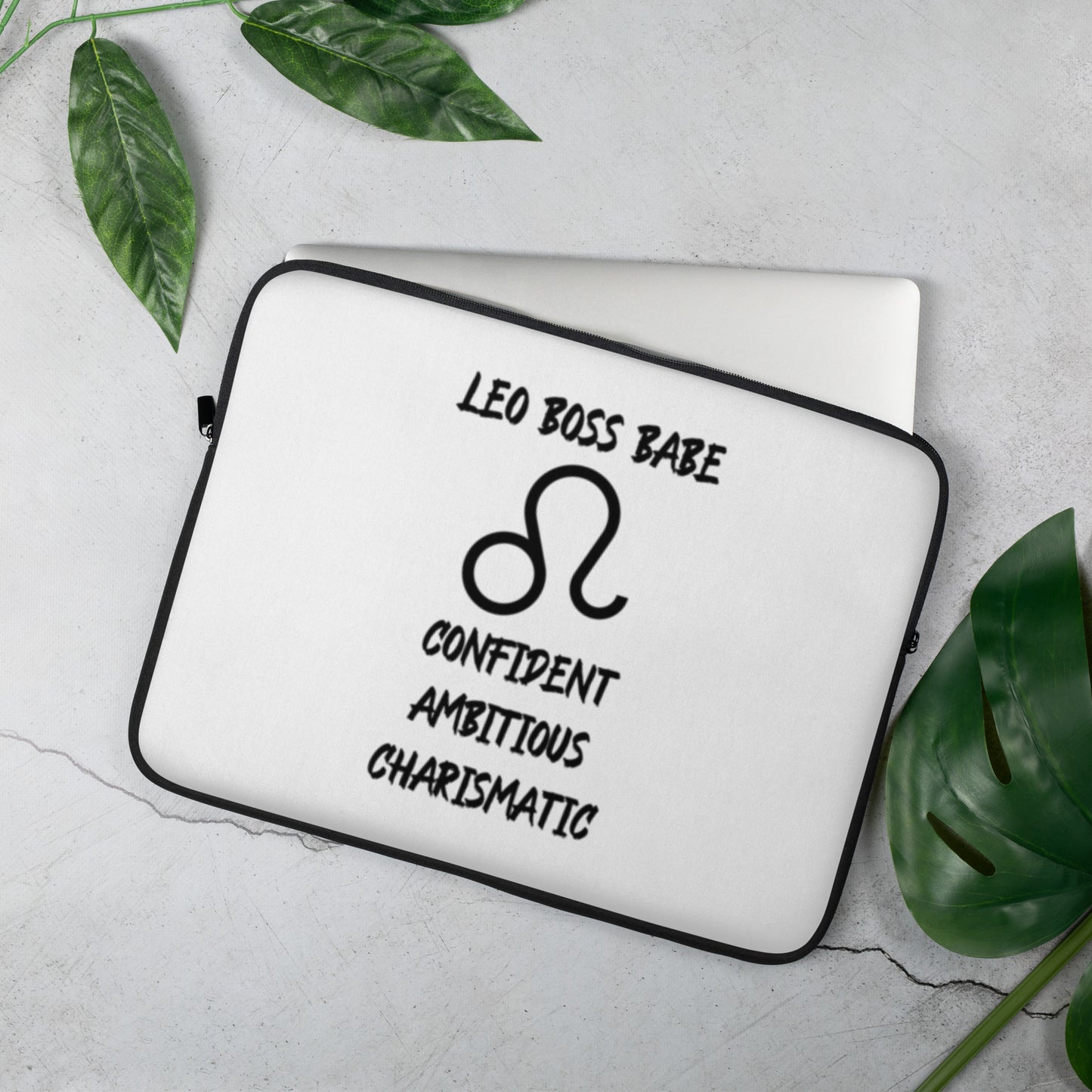 “Leo Boss Babe” Laptop Sleeve