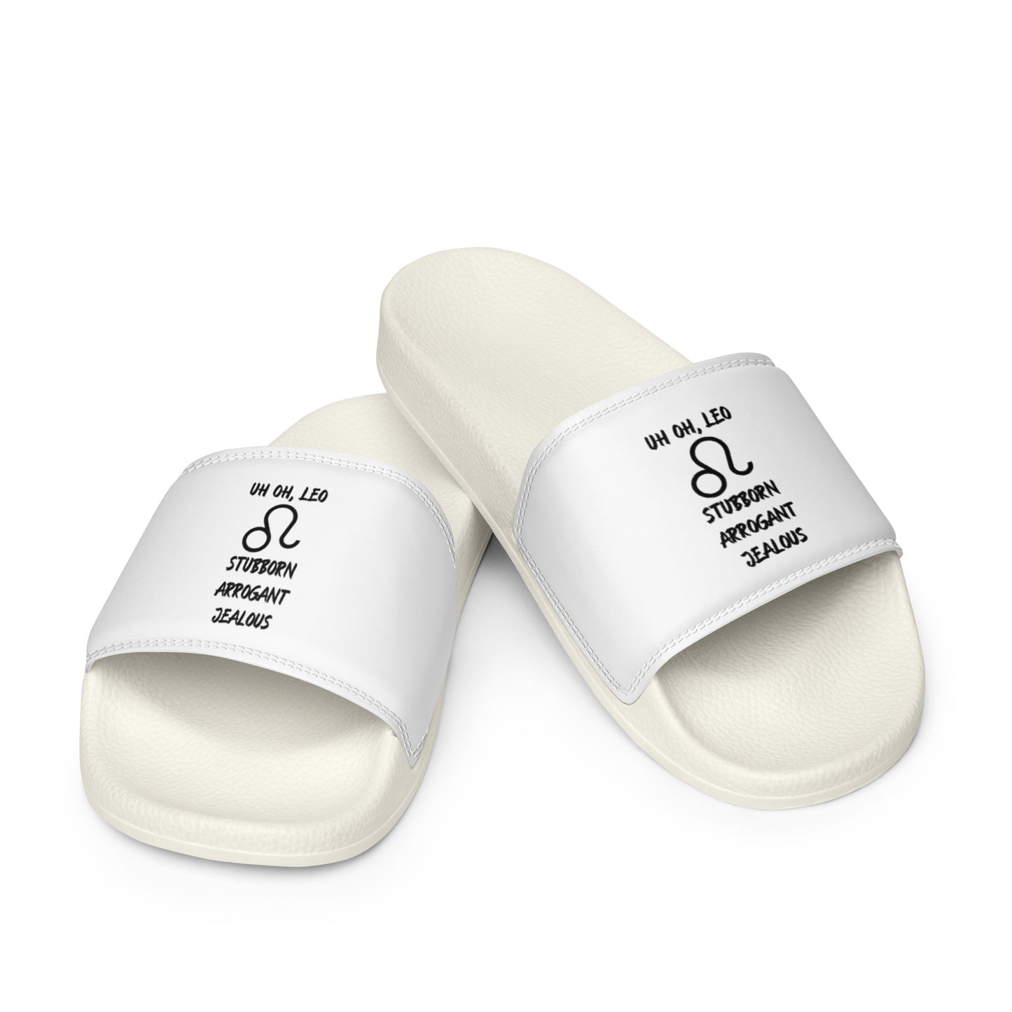 “Uh Oh, Leo” Men’s Slides