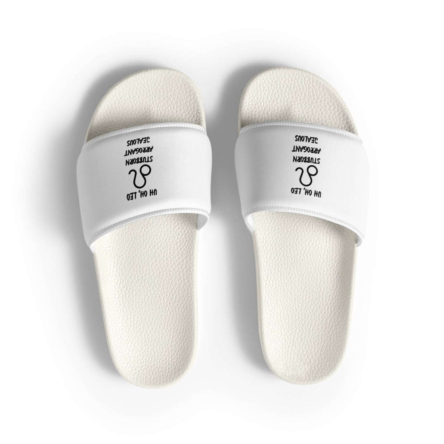 “Uh Oh, Leo” Men’s Slides