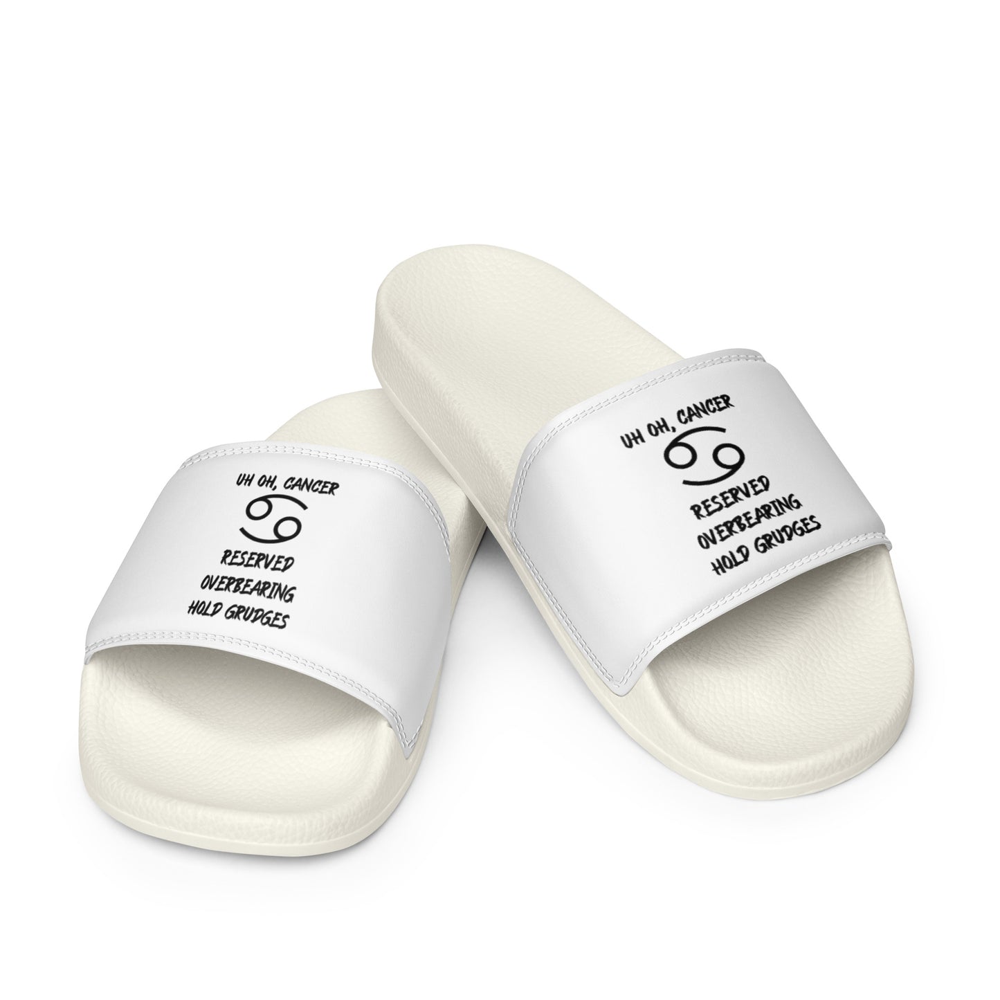 “Uh Oh, Cancer” Men’s Slides