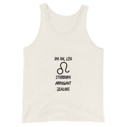 “Uh Oh, Leo” Men's Tank Top