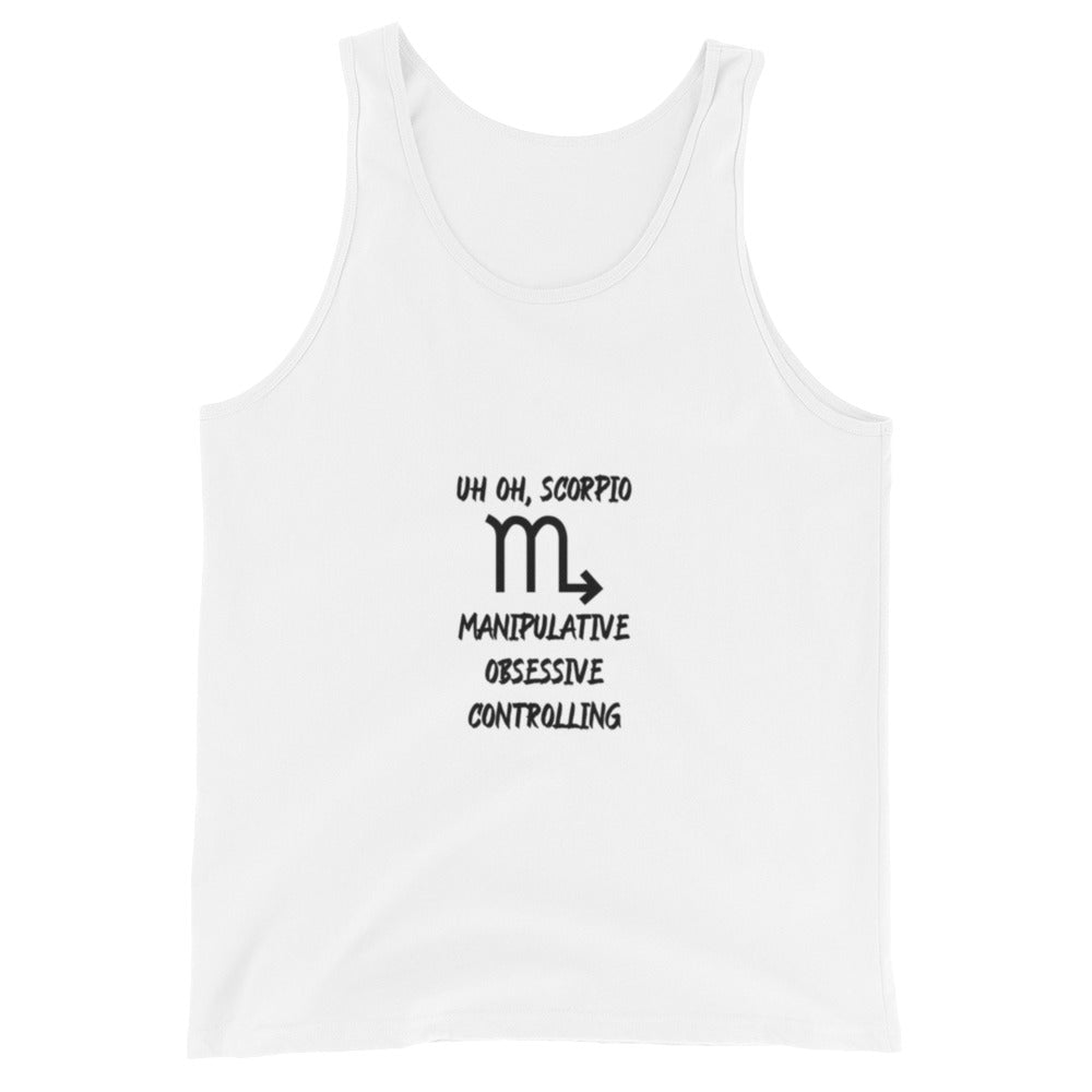 “Uh Oh, Scorpio” Men's Tank Top