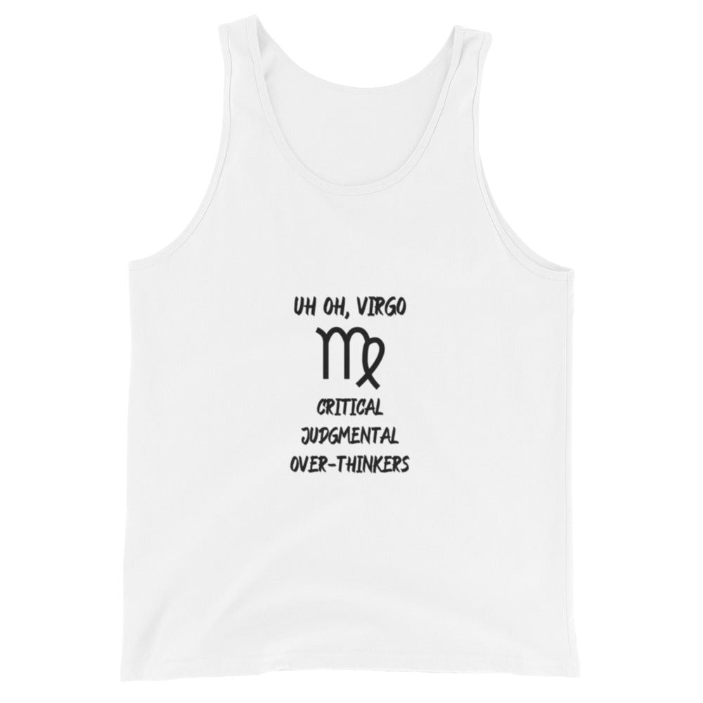 “Uh Oh, Virgo” Men's Tank Top