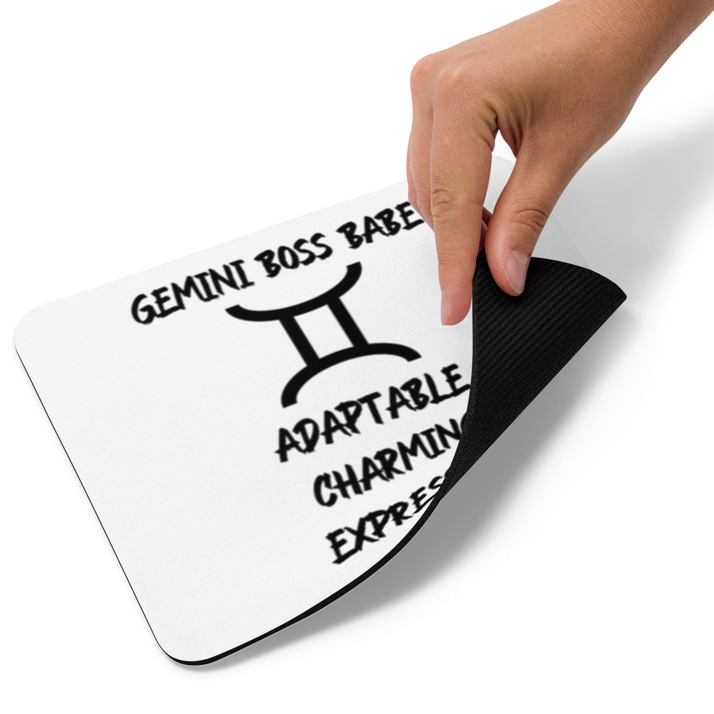 “Gemini Boss Babe” Mouse Pad
